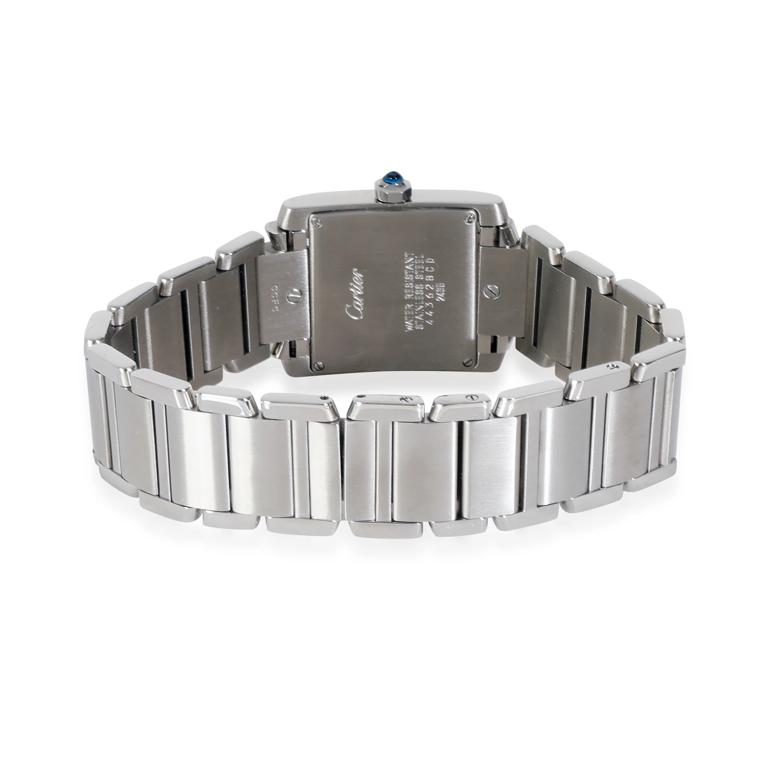 Tank Francaise de Cartier W51011Q3 Womens Watch in  Stainless Steel - Image 4