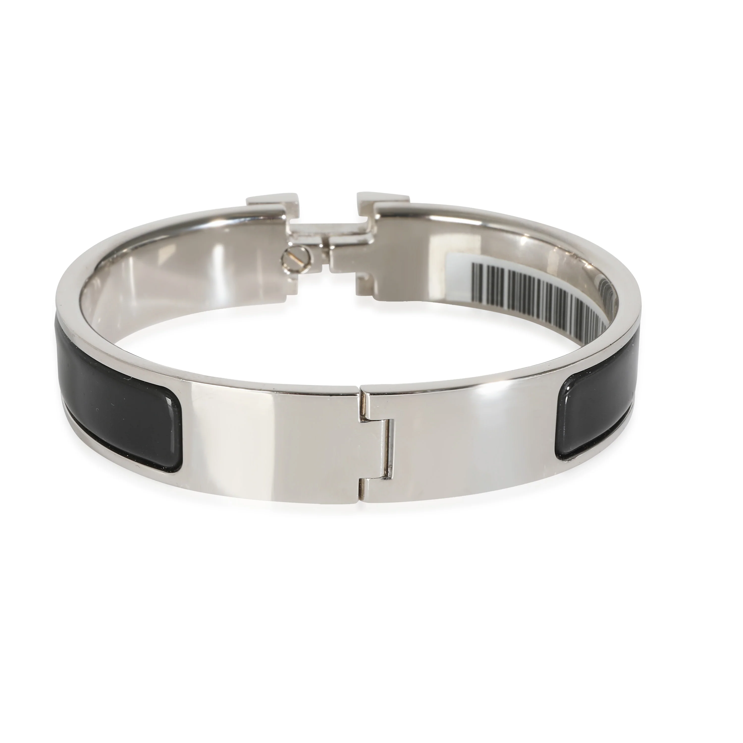Hermes Clic H Bracelet In Noir, PM - Image 3