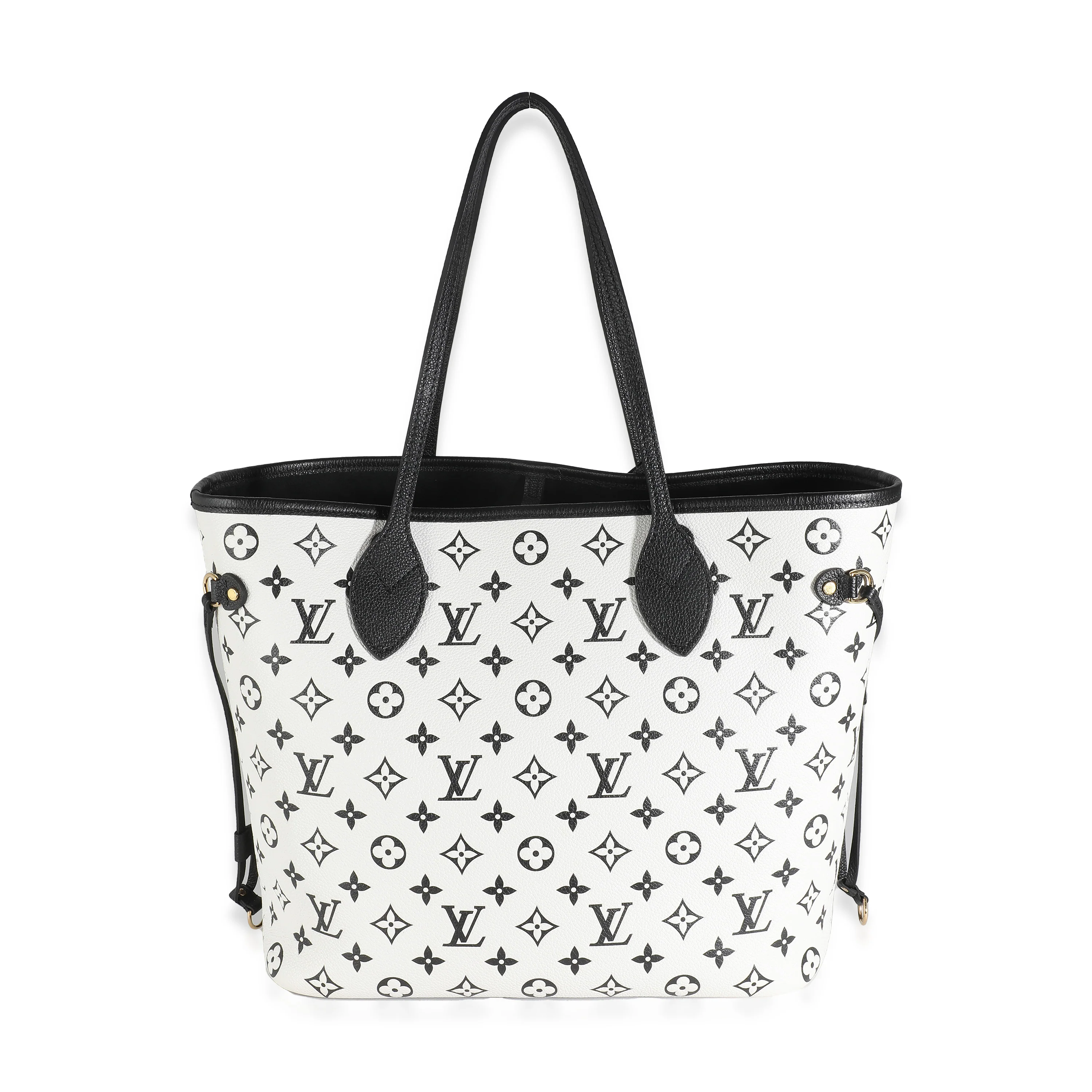 Black White Monogram Empreinte Spring In The City Neverfull MM - Image 4