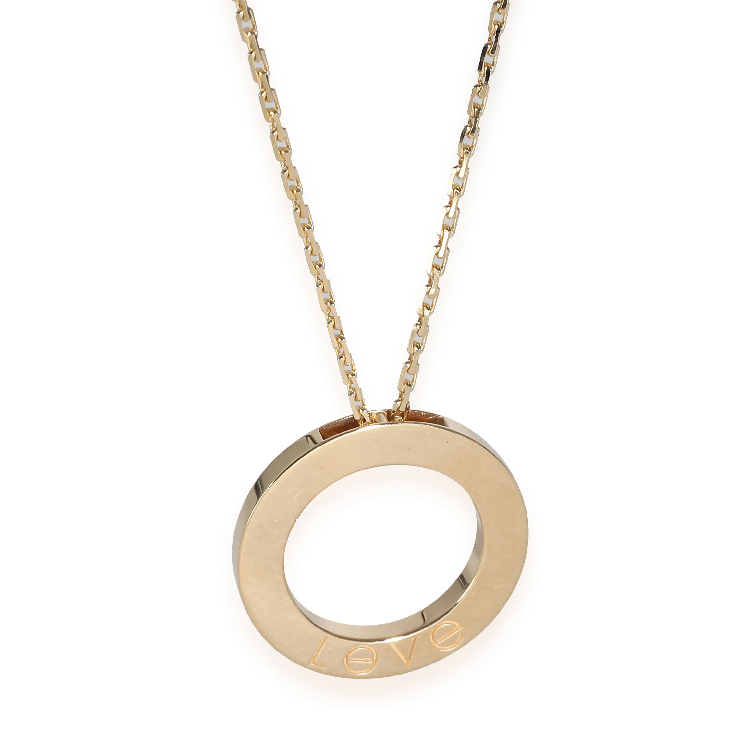 Love Necklace, Diamonds (Yellow Gold) - Image 3