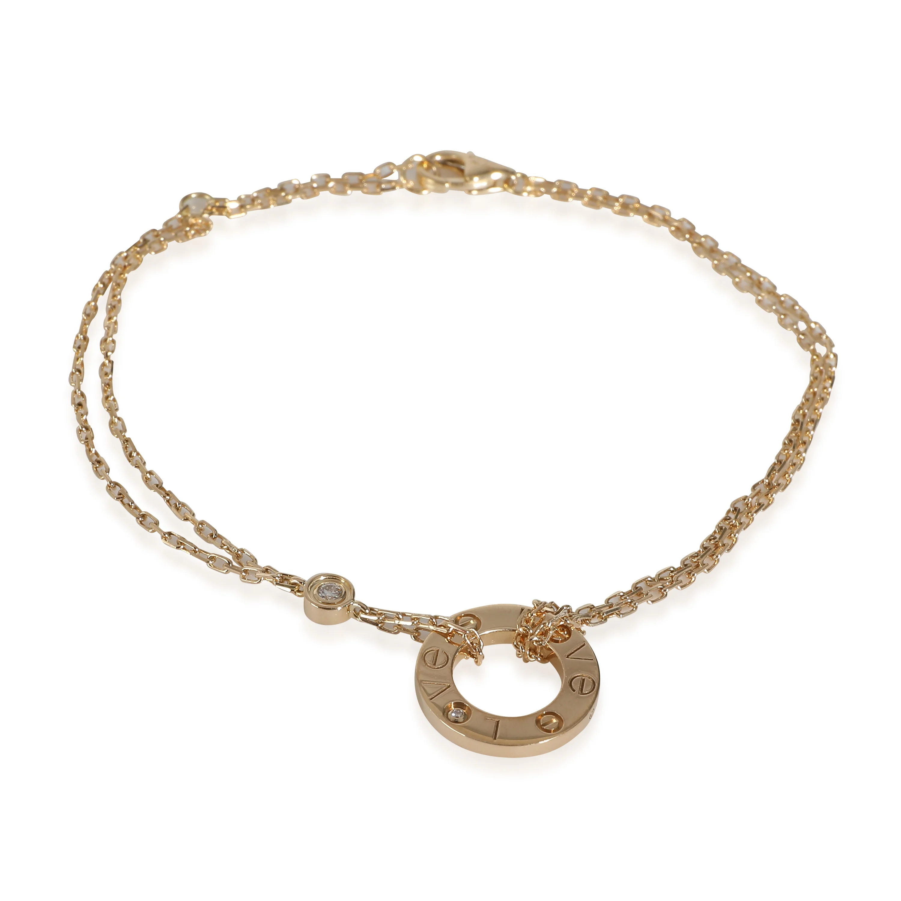 Love Bracelet, Diamonds (Yellow Gold)