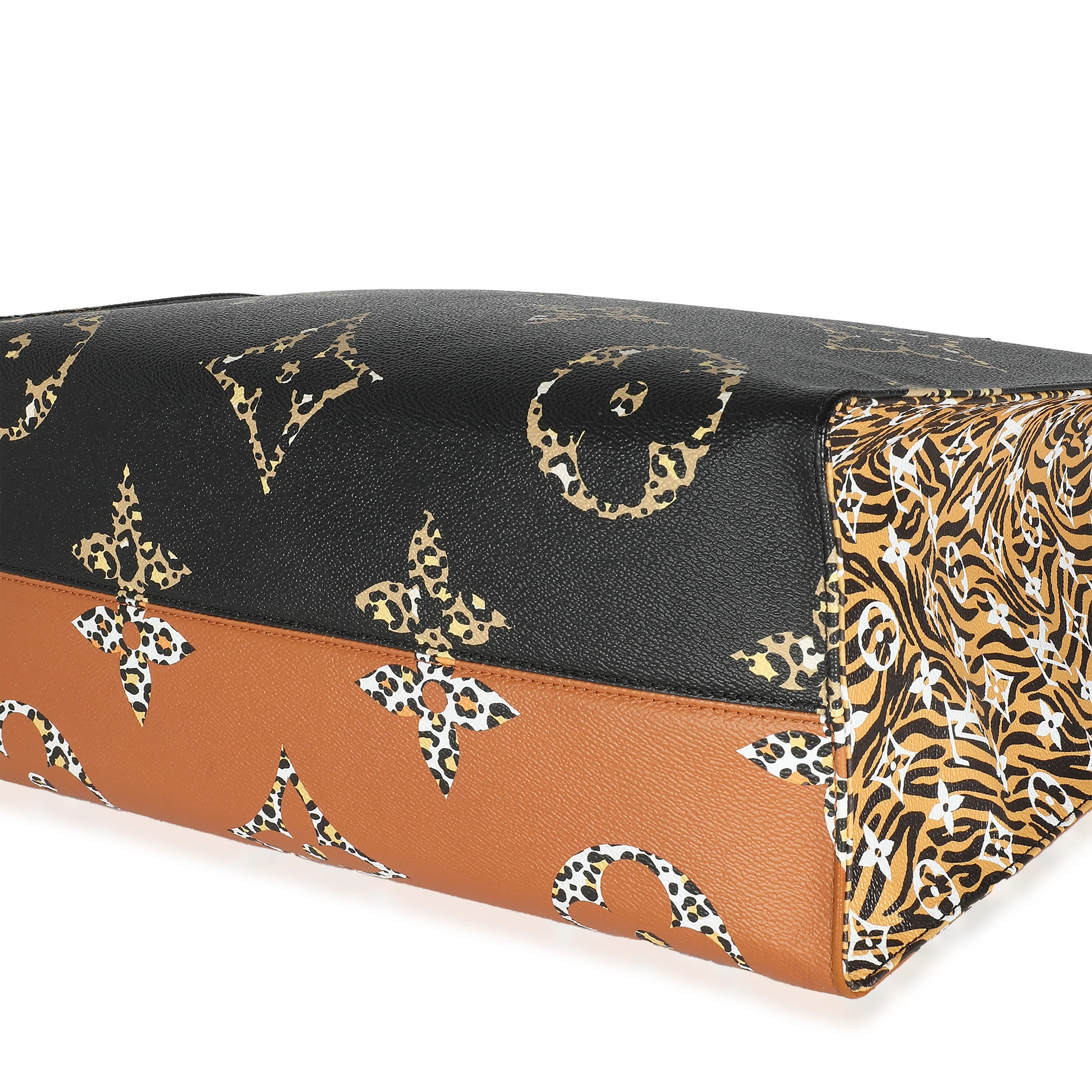 Ivory Monogram Giant Canvas Jungle Onthego GM - Image 6