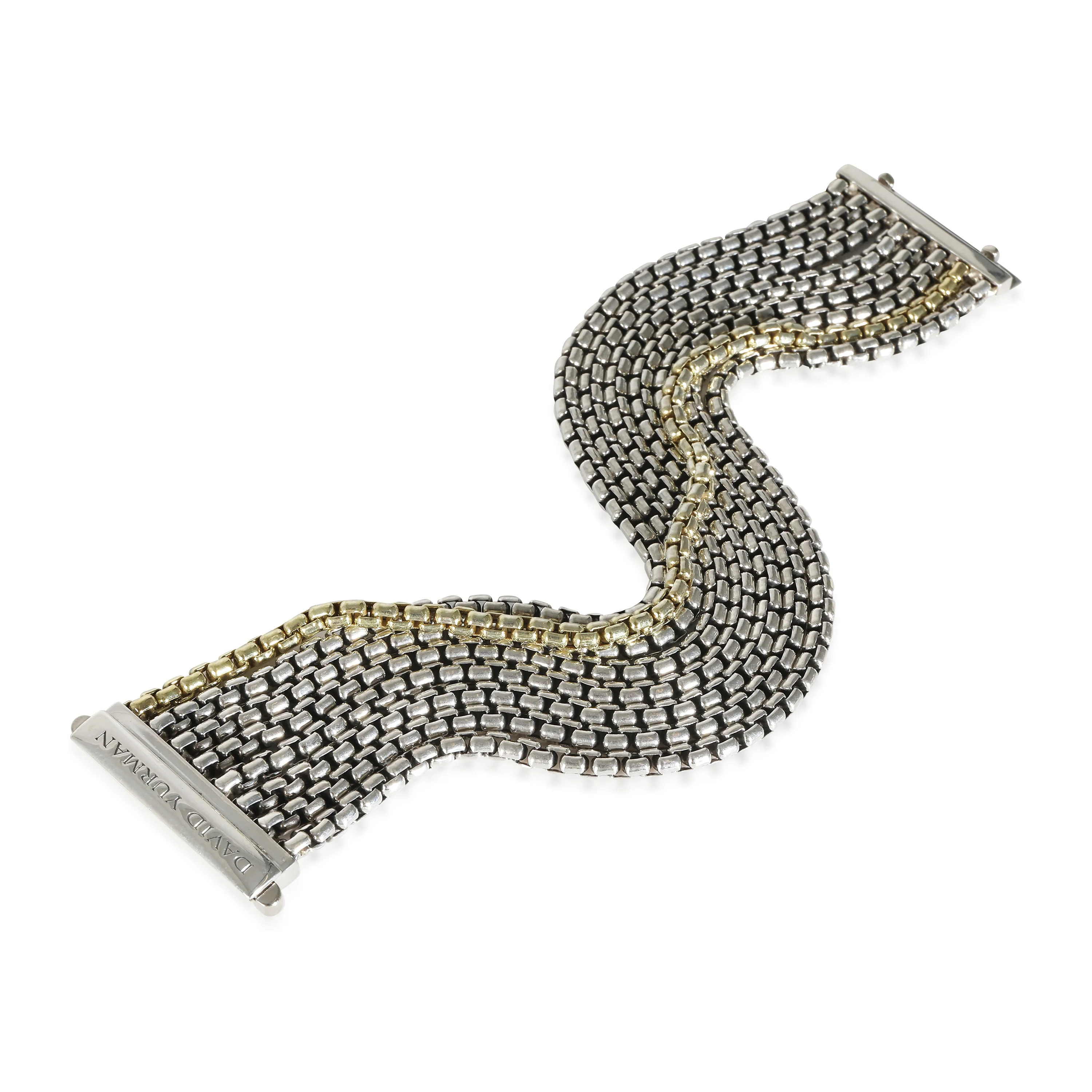 Bracelet in 18k Yellow Gold/Sterling Silver - Image 2