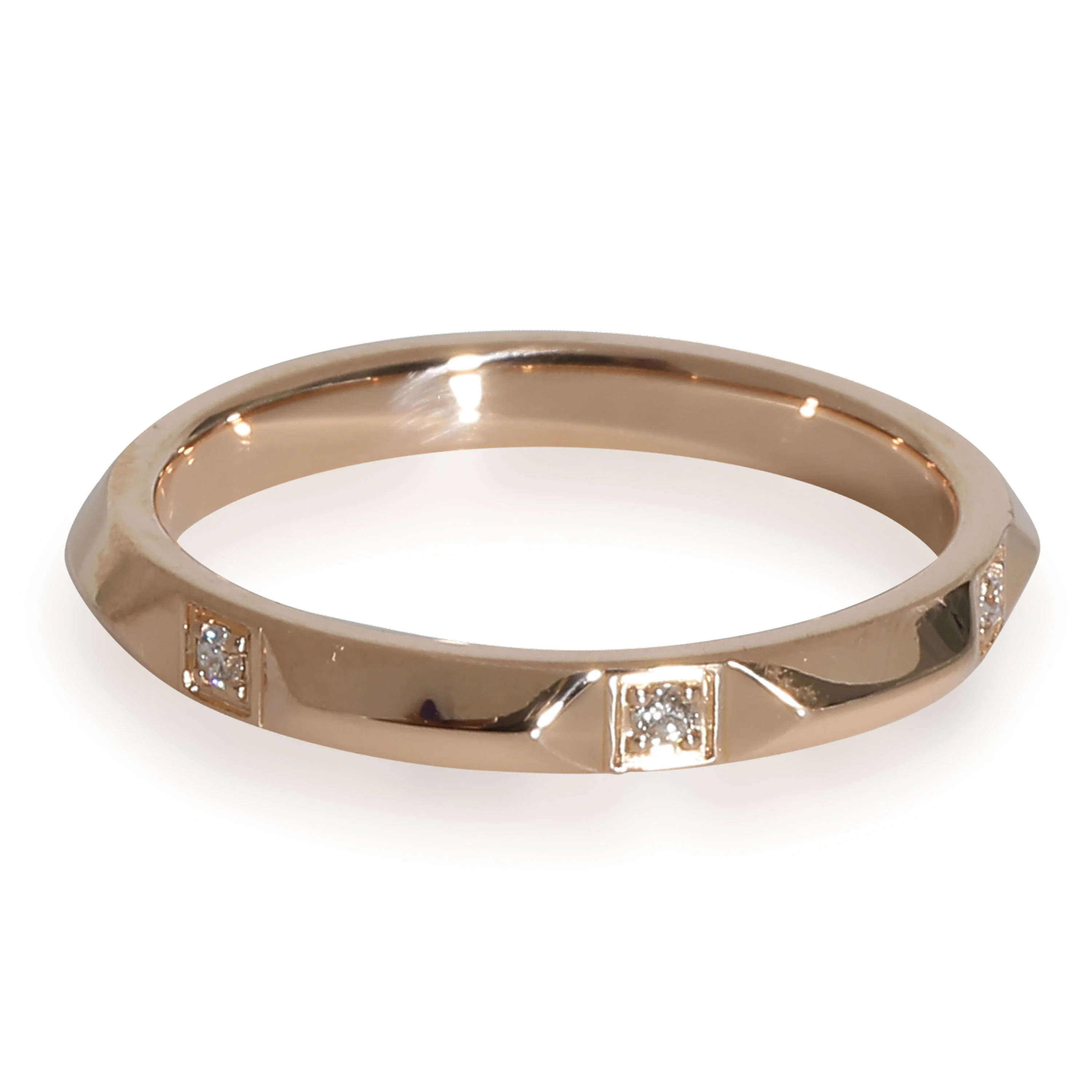 Tiffany True Band in 18k Rose Gold 0.05 CTW - Image 4