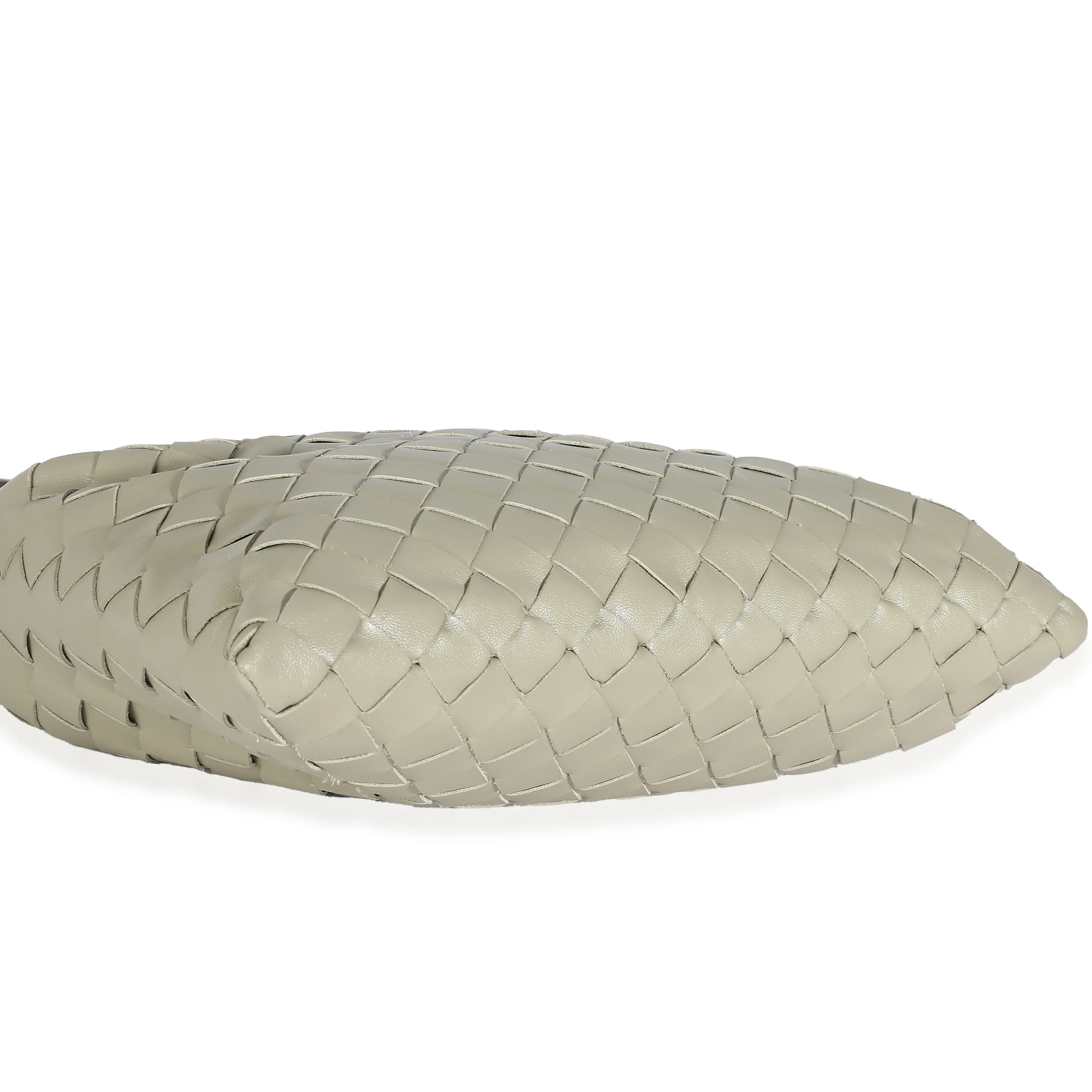 Travertine Nappa Intrecciato Mini Hop Hobo - Image 6