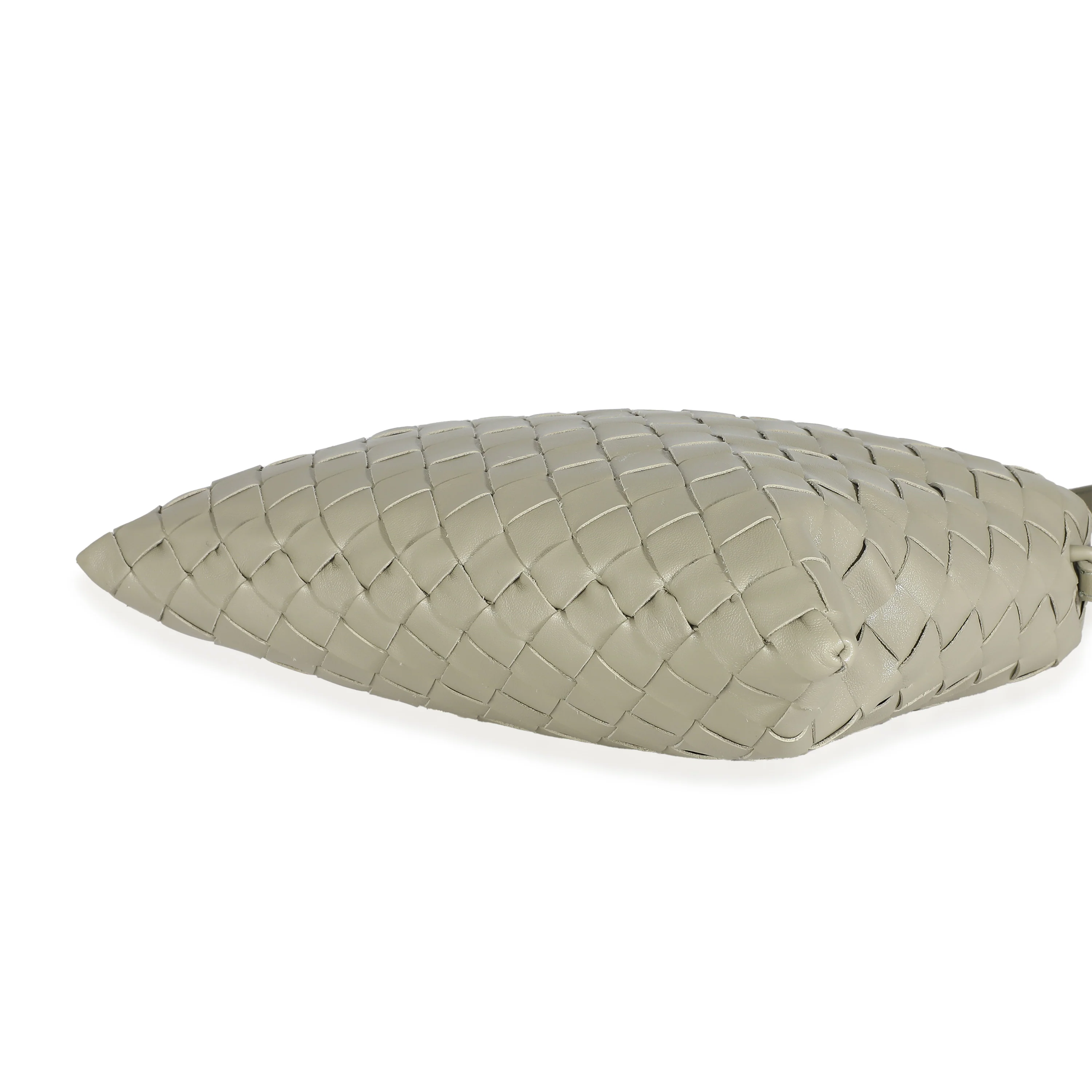 Travertine Nappa Intrecciato Mini Hop Hobo - Image 7