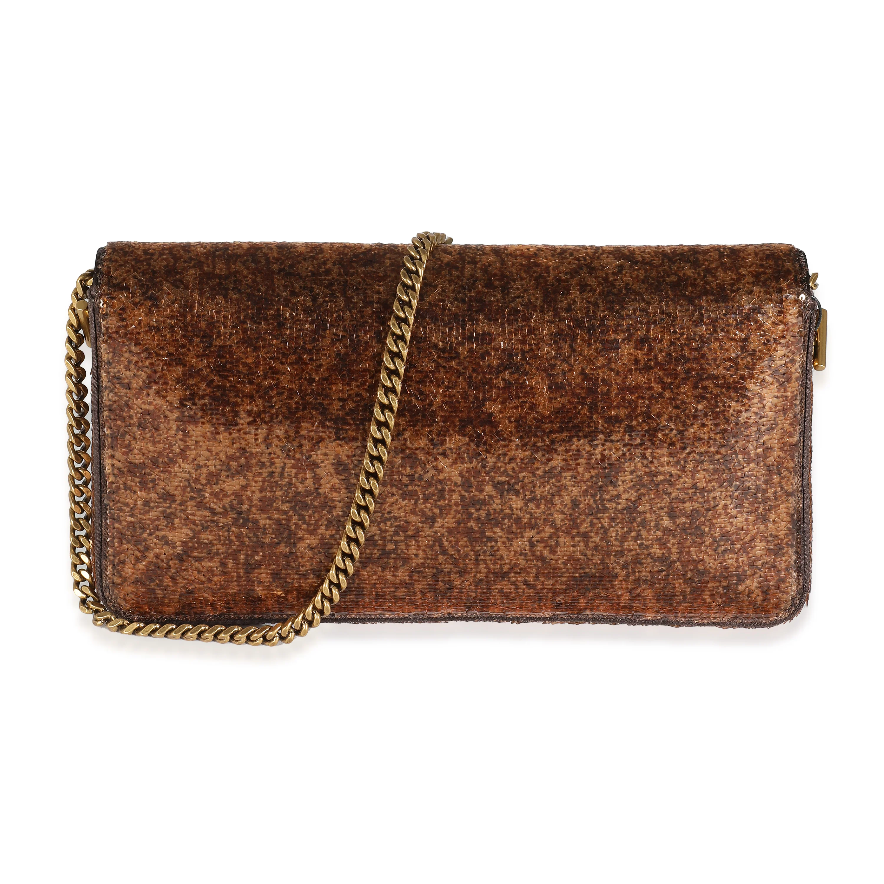 Spicy Chocolate Sequin Medium Kate 99 Bag - Image 4
