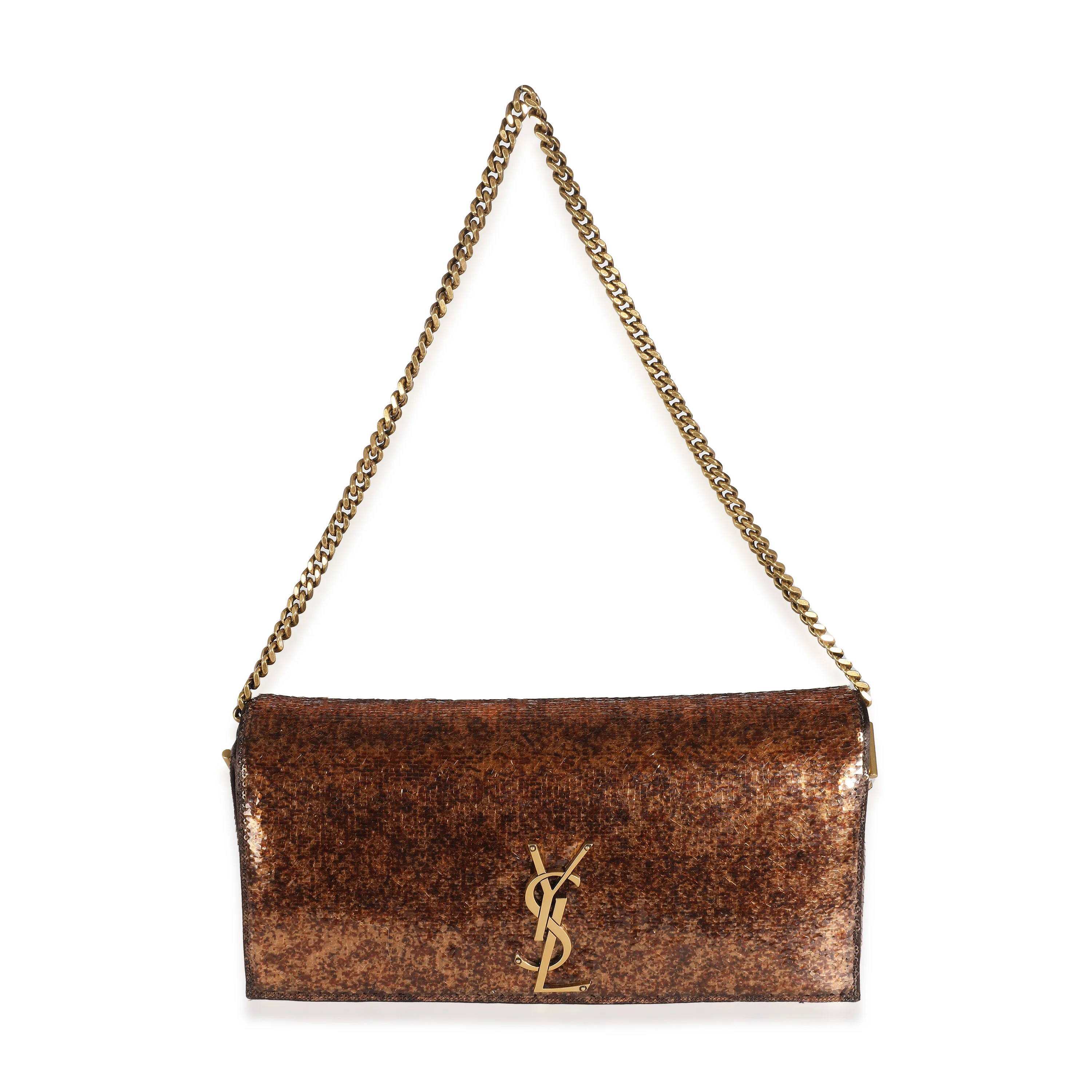 Spicy Chocolate Sequin Medium Kate 99 Bag - Image 8
