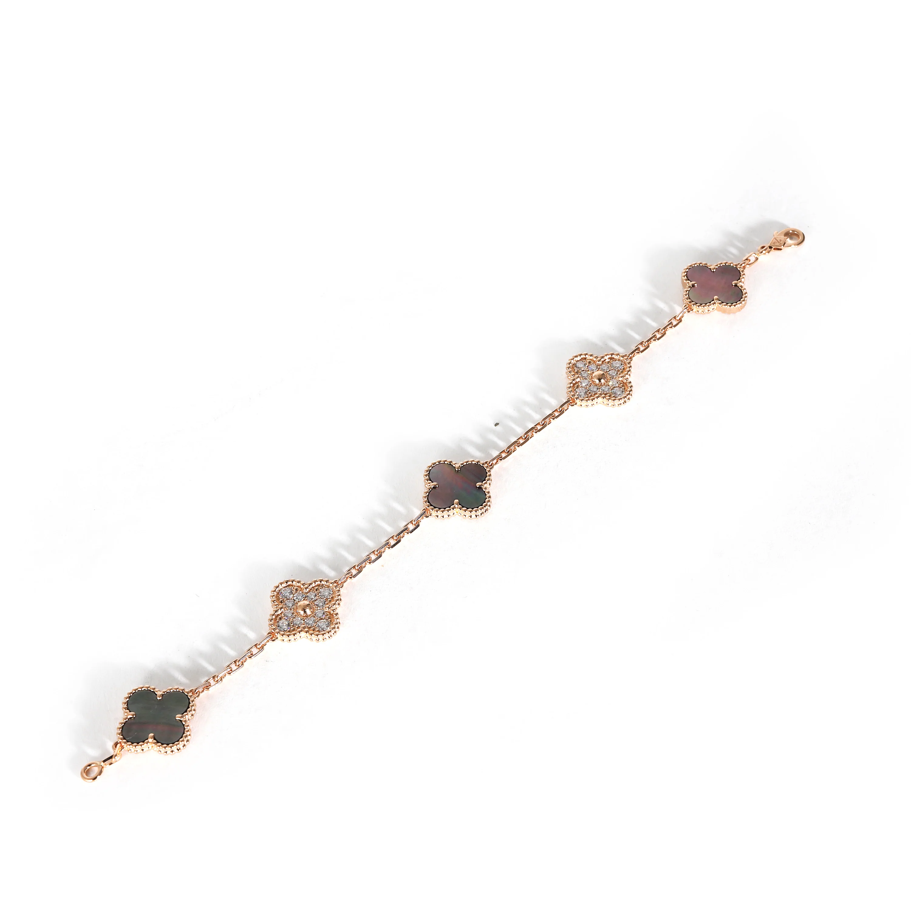 Alhambra Bracelet in 18k Rose Gold 0.96 CTW - Image 2