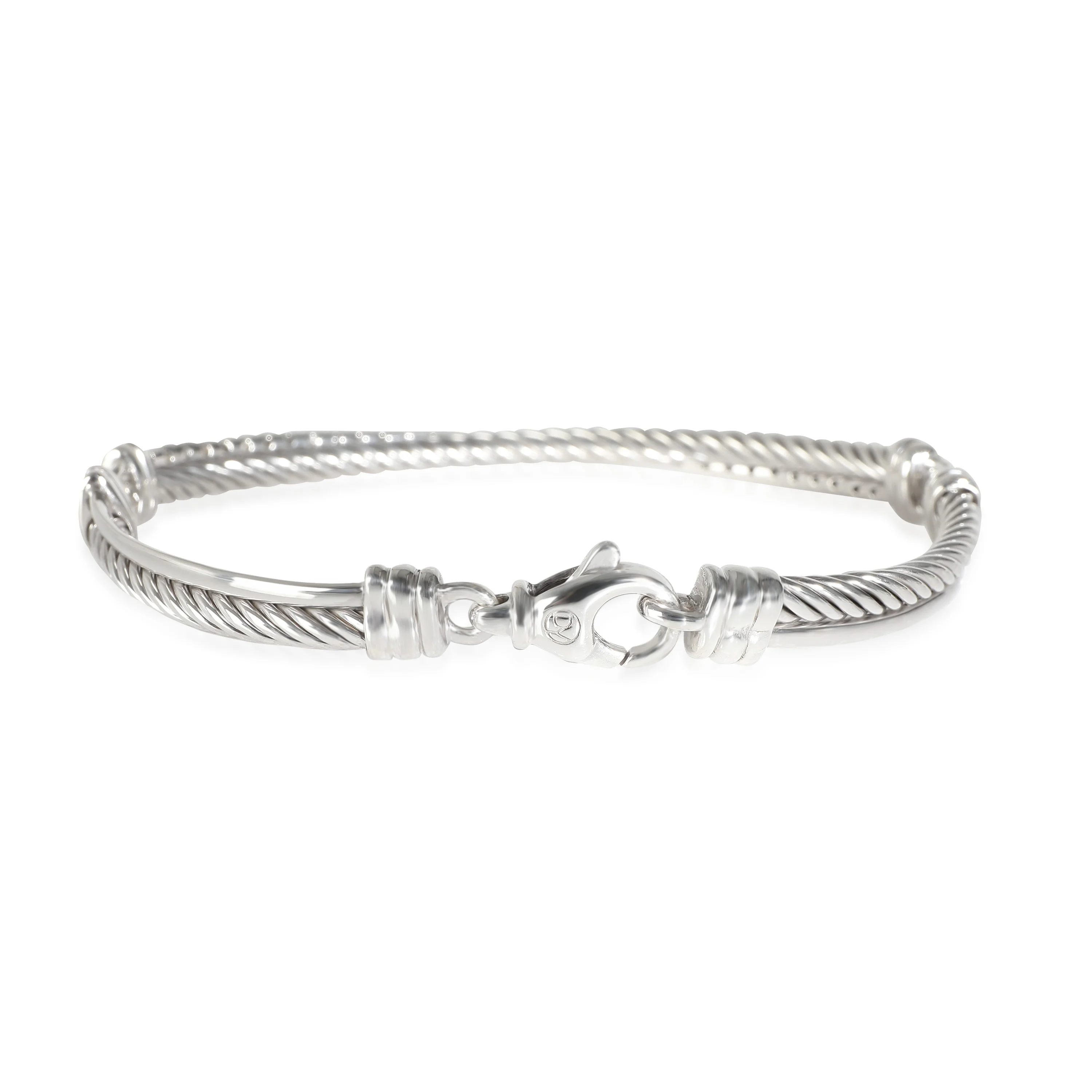 Crossover Bracelet in  Sterling Silver 0.43 CTW - Image 3