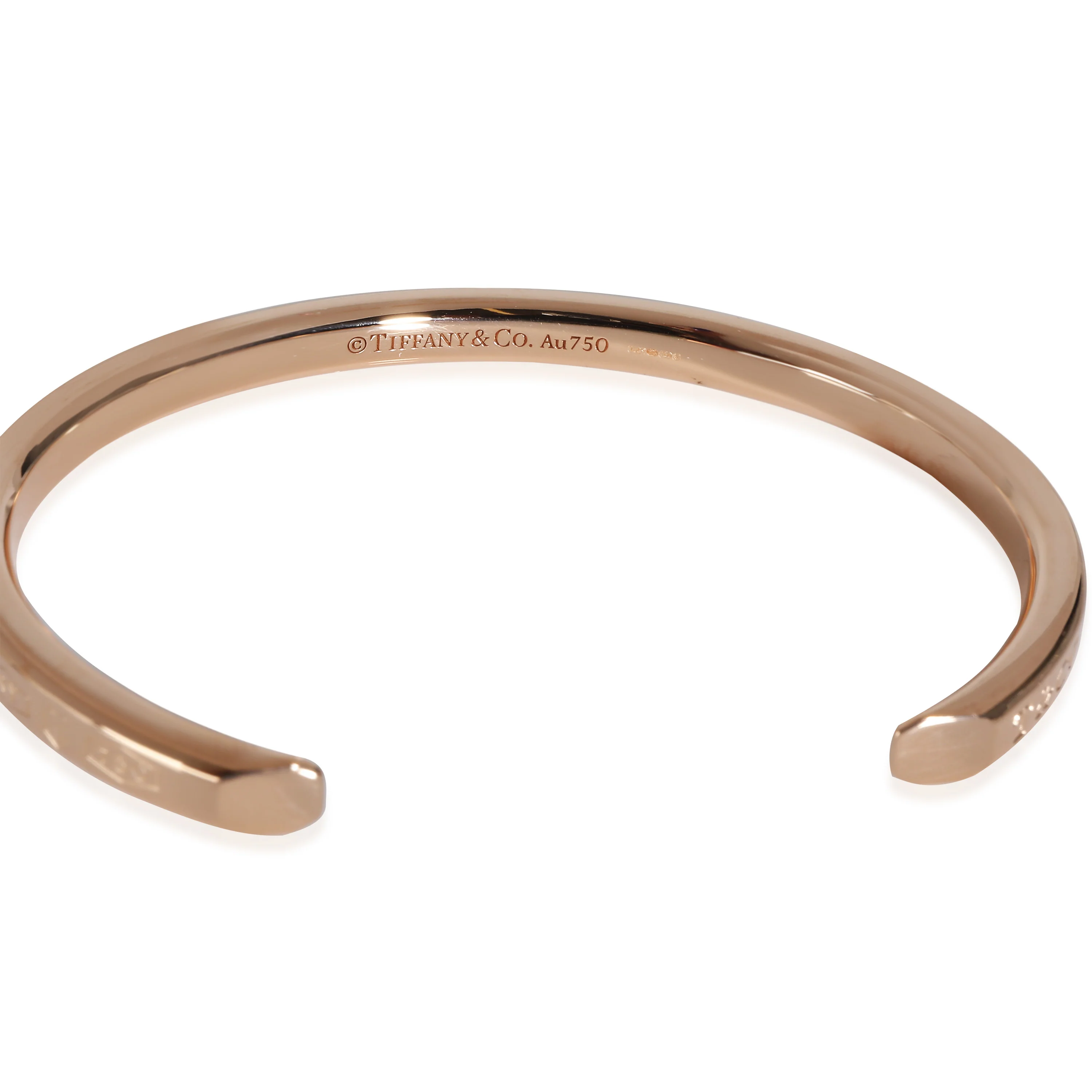 1837 MAKERS Narrow Cuff Bracelet in 18K Rose Gold - Image 4