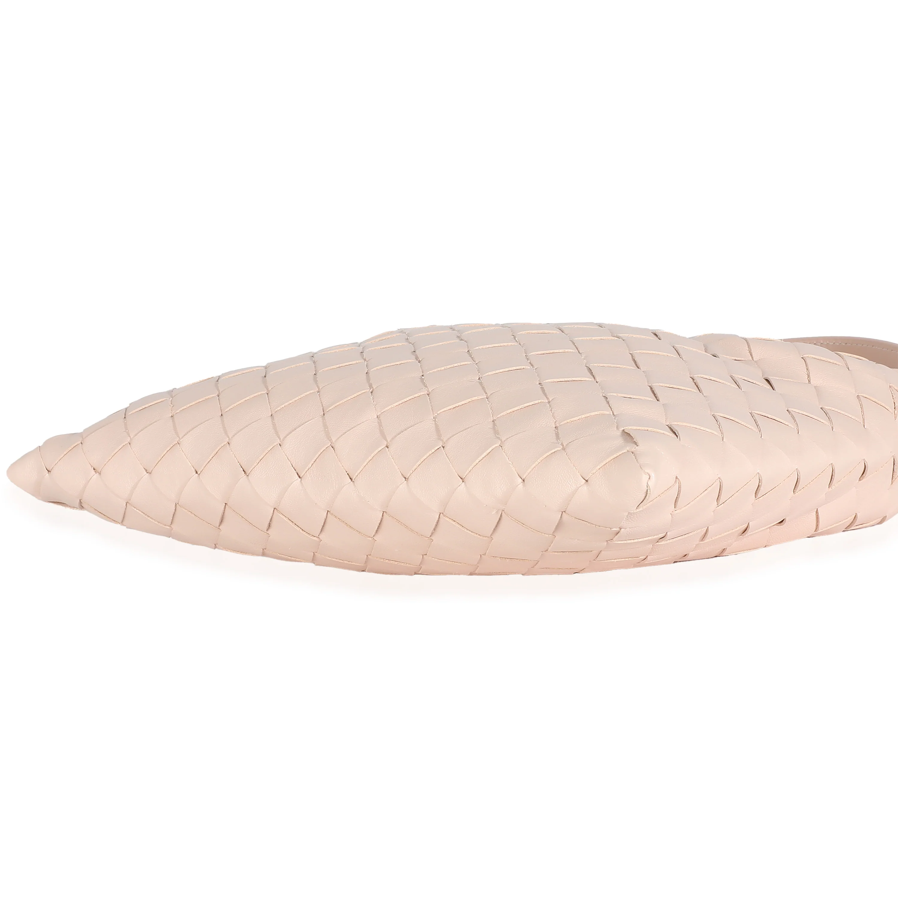 Bliss Washed Nappa Intrecciato Mini Hop Hobo - Image 5