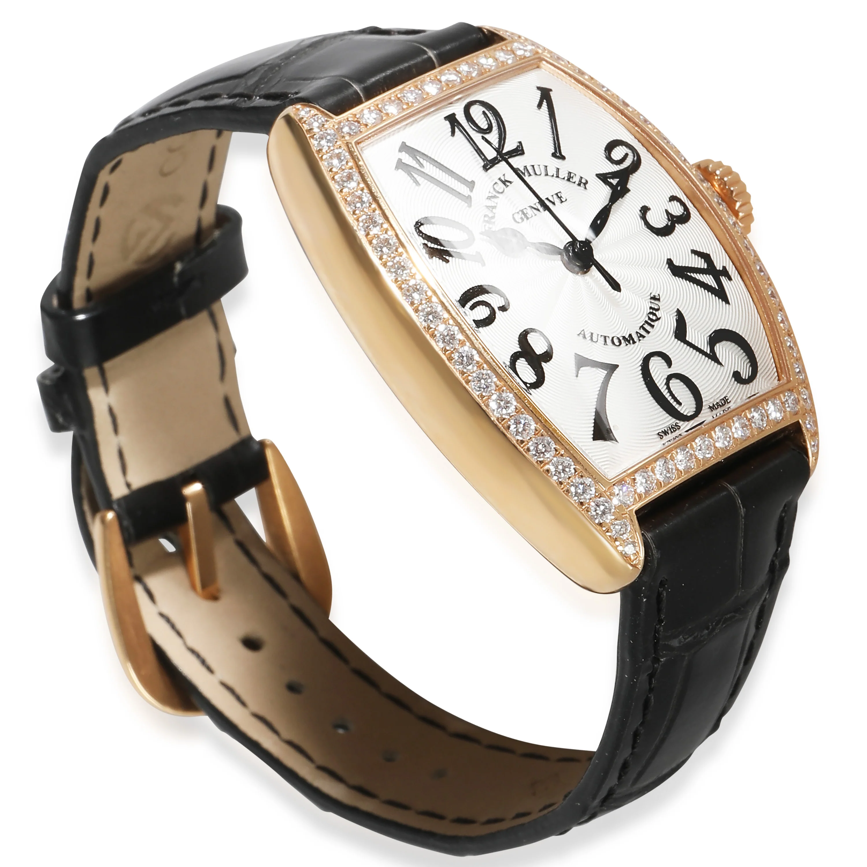 Cintree Curvex 7500 SC AT F0 D 1R Womens Watch in 18kt Rose Gold - Image 2
