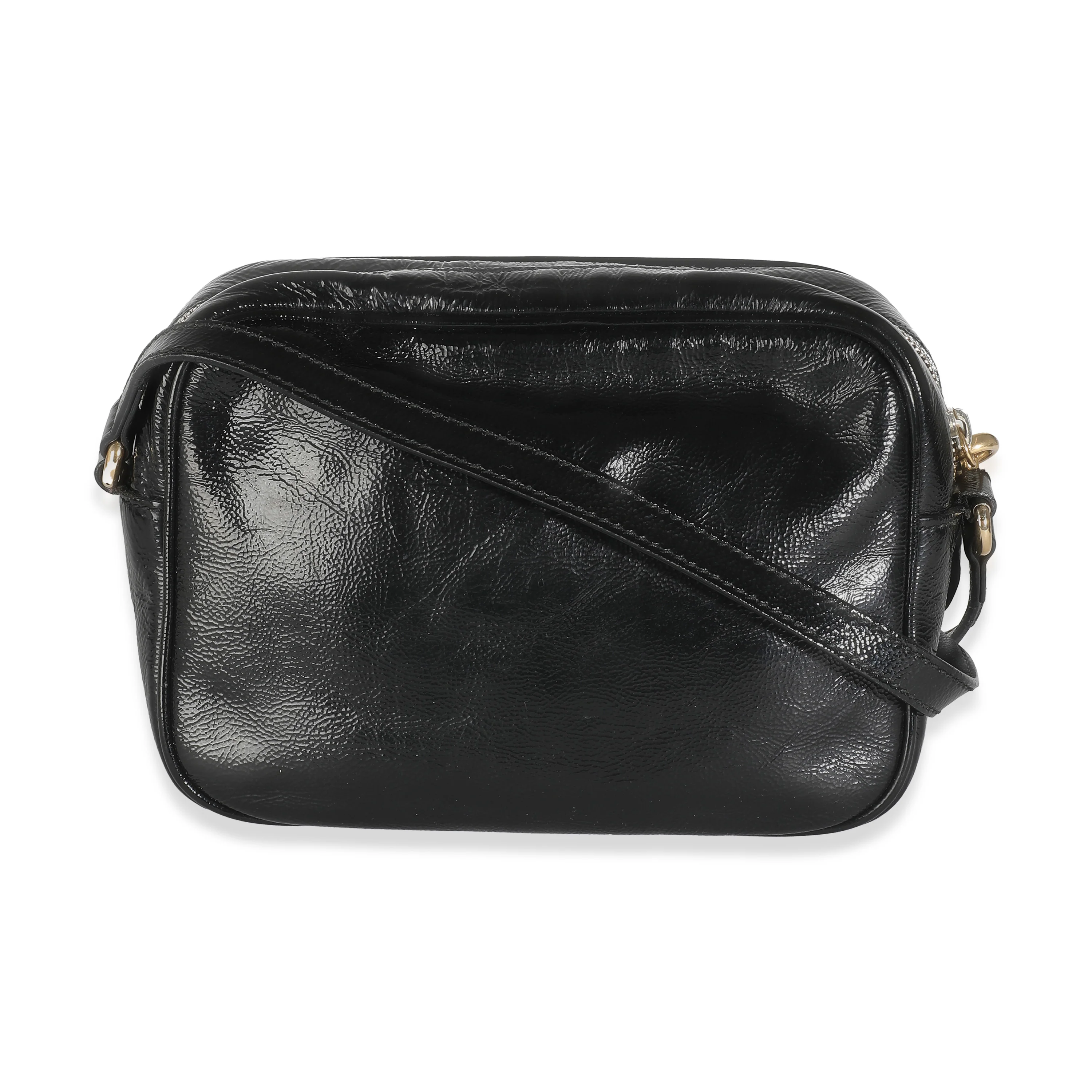 Black Patent Small Soho Disco Crossbody - Image 4