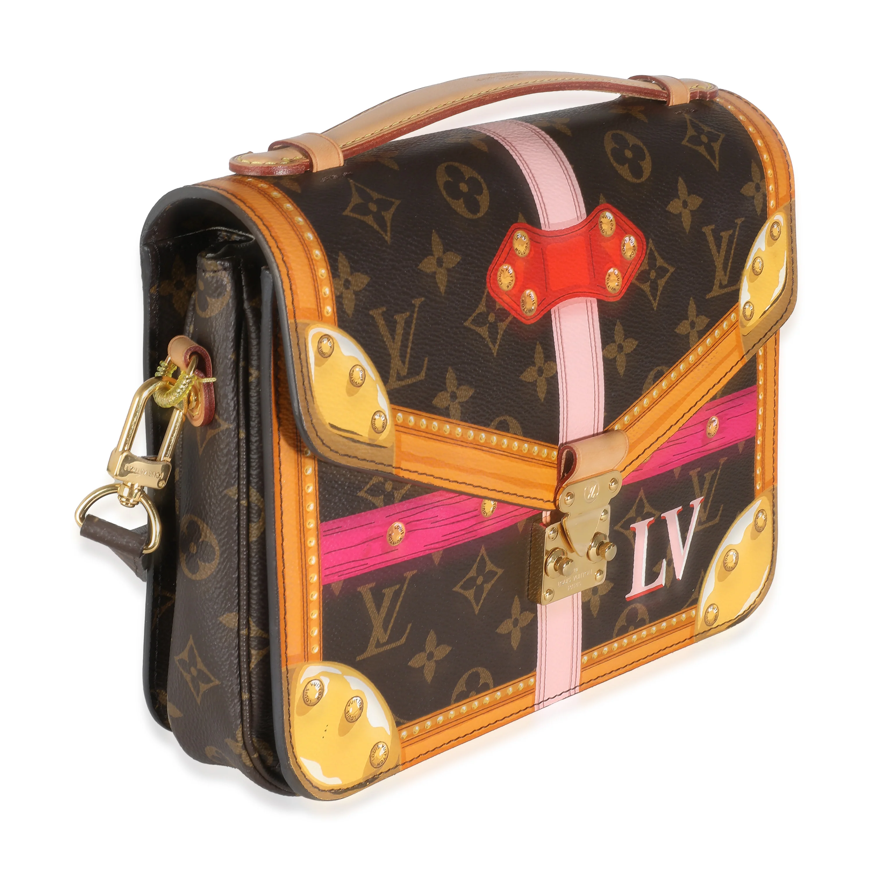 Monogram Canvas Summer Trunks Pochette Metis - Image 3