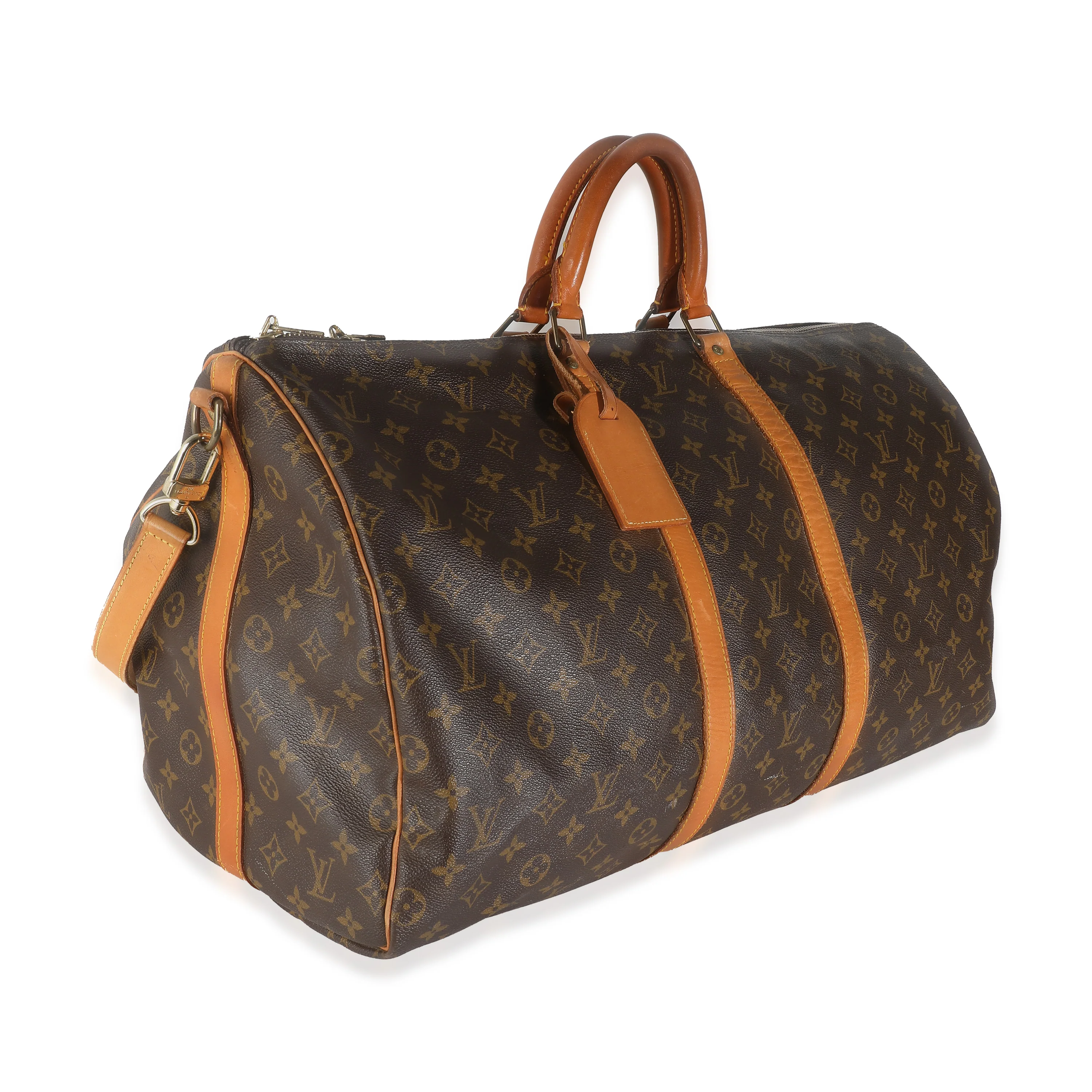 Monogram Canvas Keepall Bandouliere 55 - Image 3