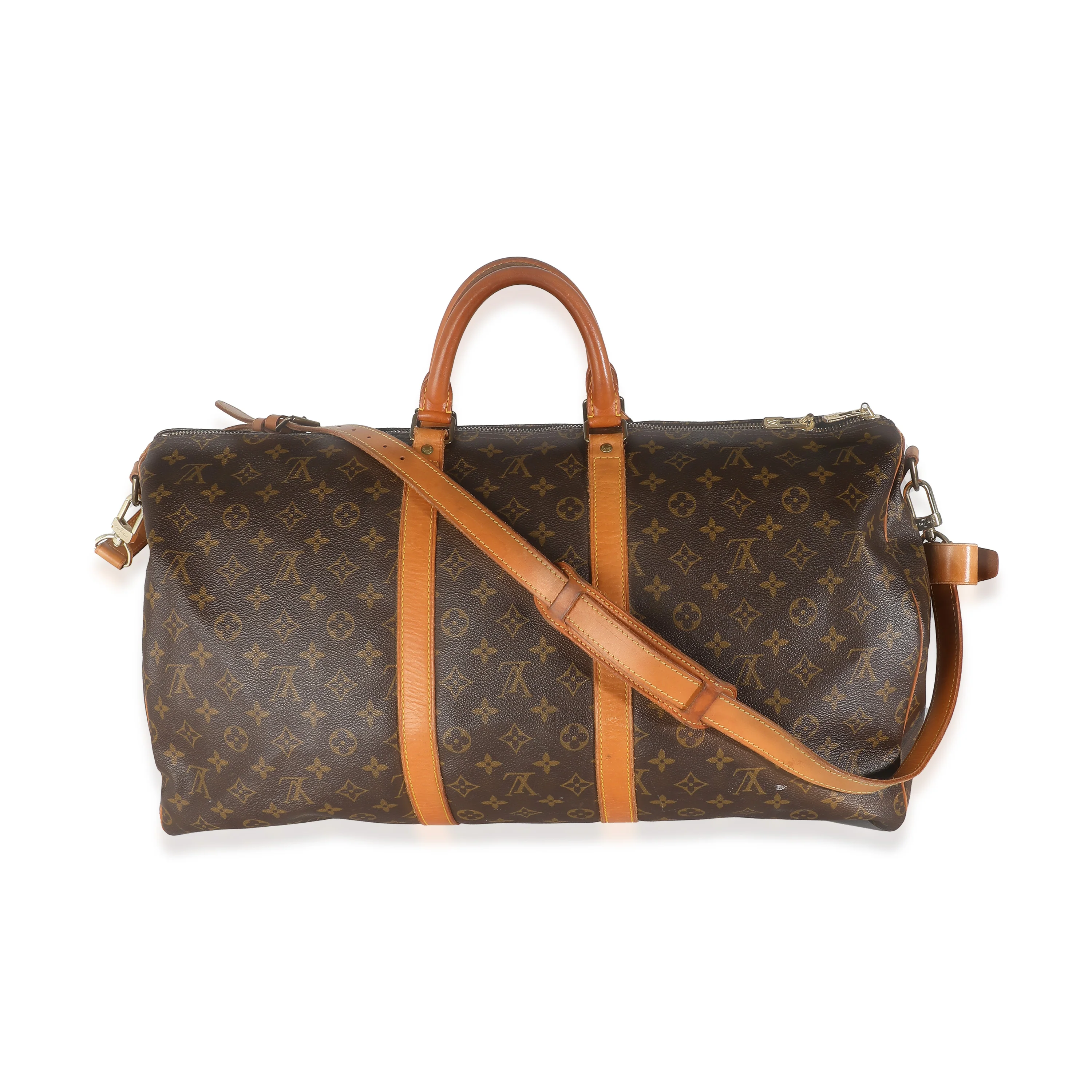 Monogram Canvas Keepall Bandouliere 55 - Image 4