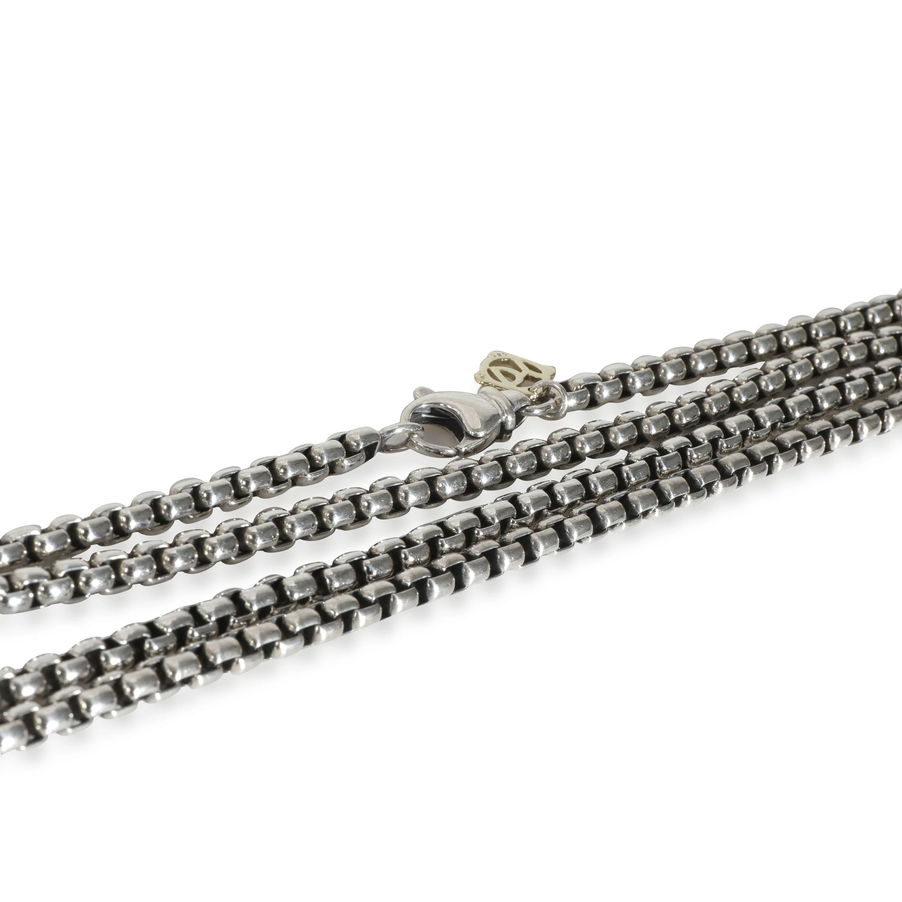 Chain Collection Necklace in 14k Yellow Gold/Sterling Silver - Image 3