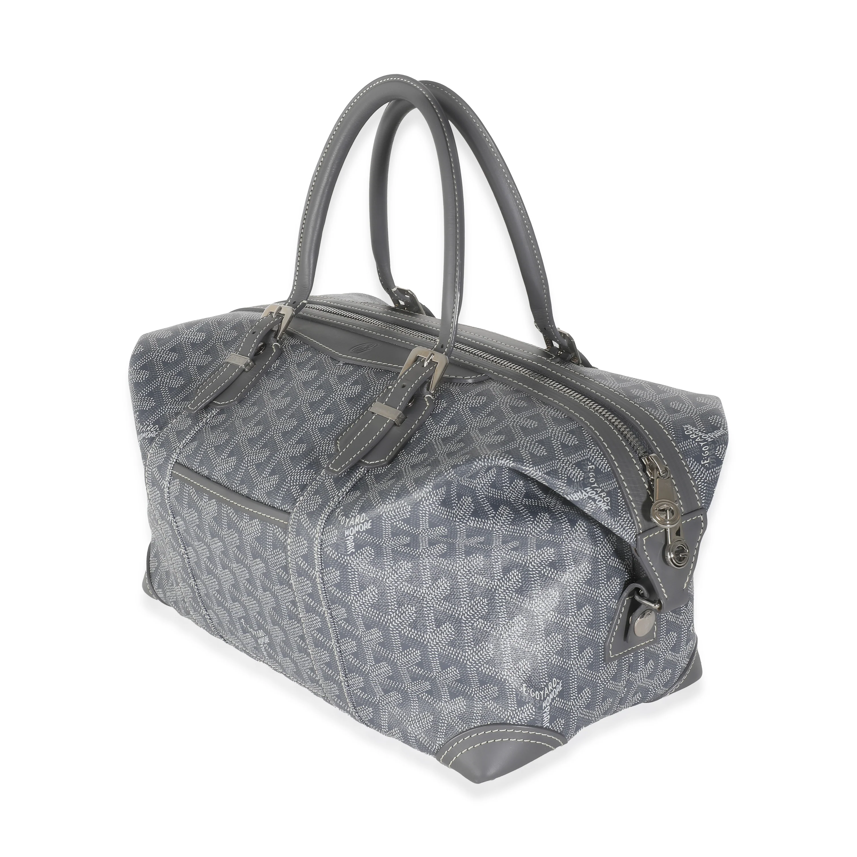 Grey Goyardine Canvas Boeing 30 - Image 2