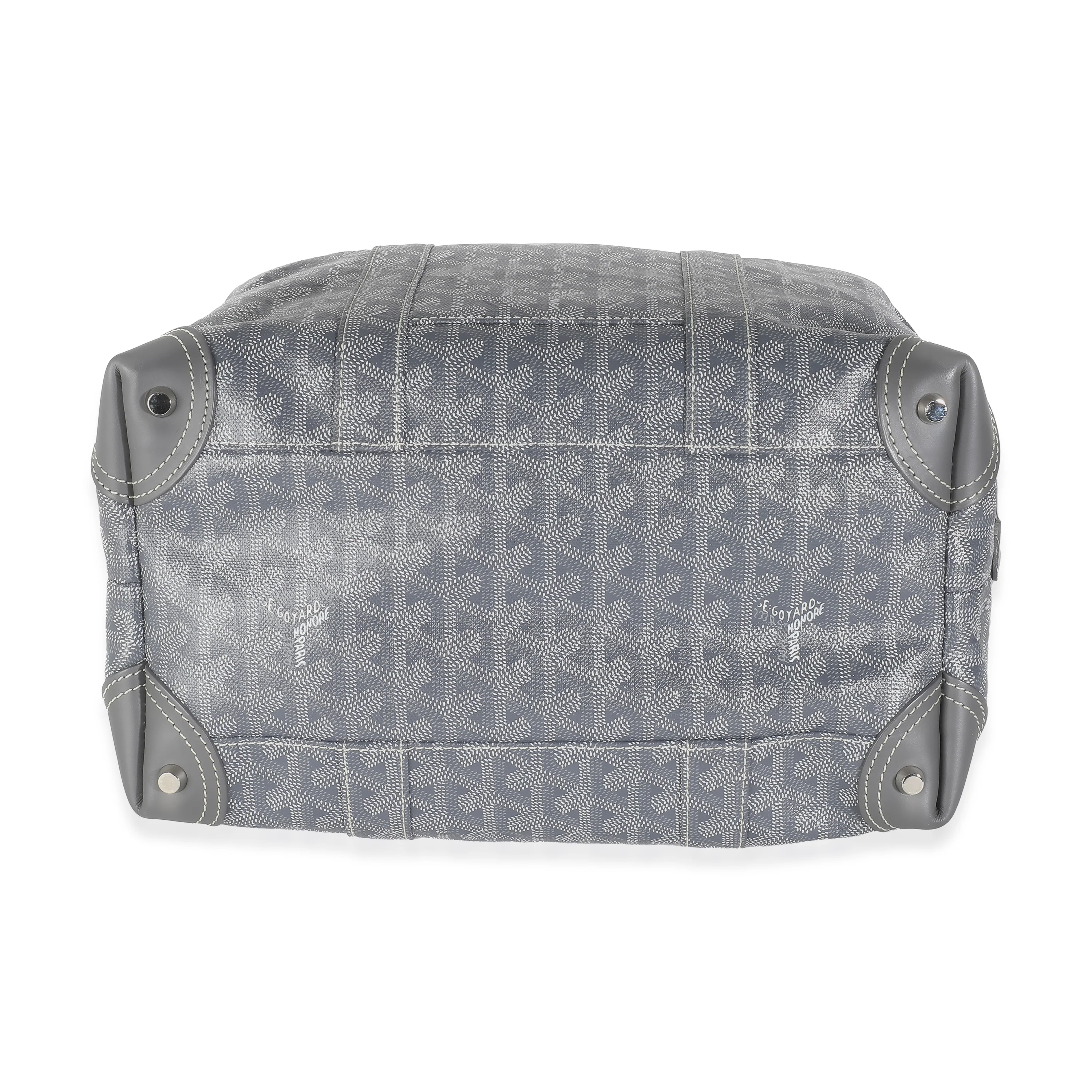 Grey Goyardine Canvas Boeing 30 - Image 5