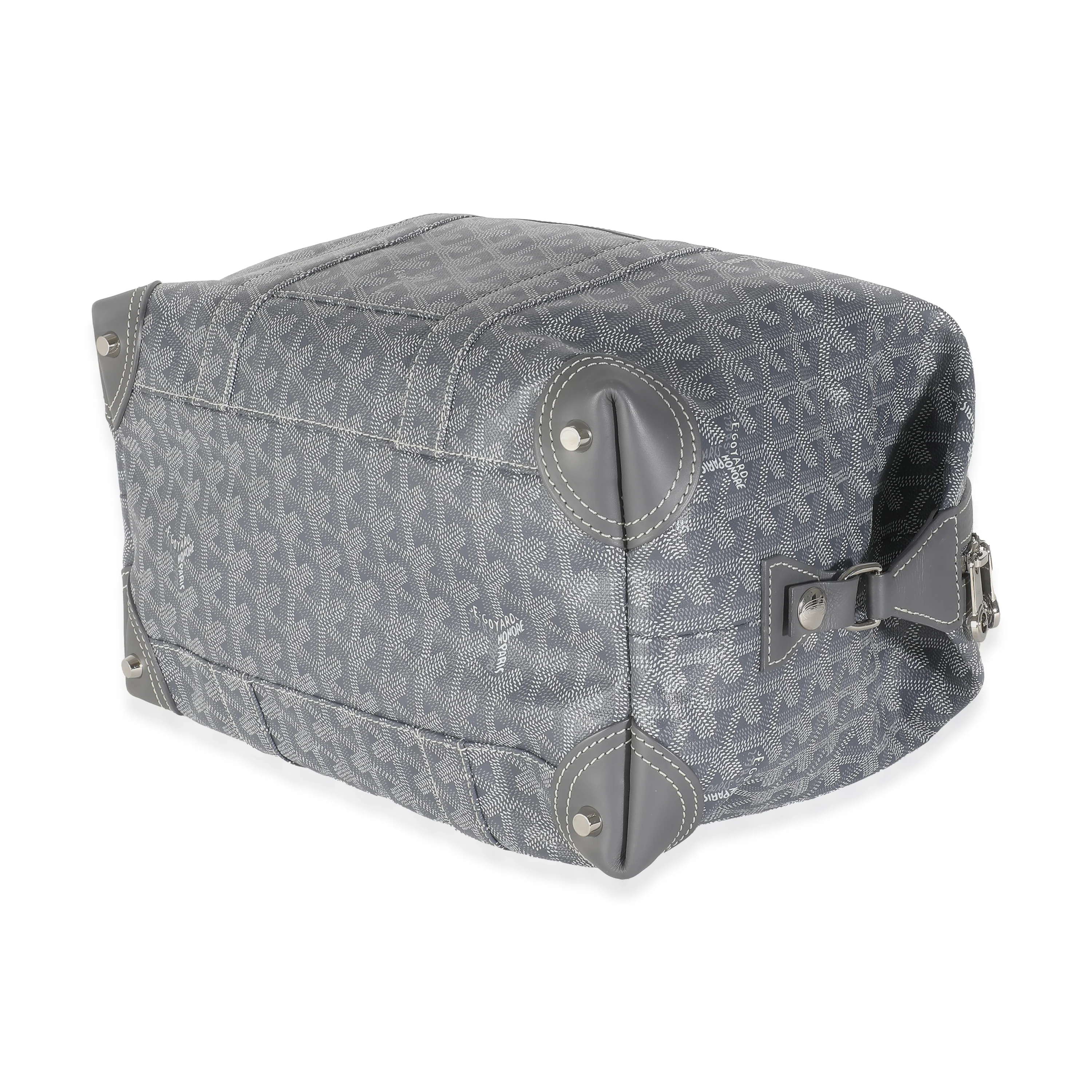 Grey Goyardine Canvas Boeing 30 - Image 7