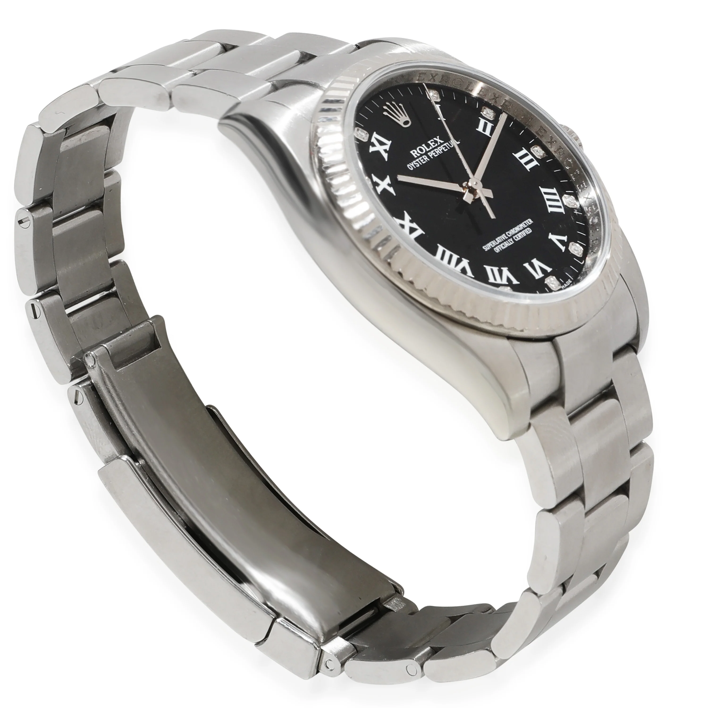 Datejust 116034 Unisex Watch in 18kt Stainless Steel/White Gold - Image 2