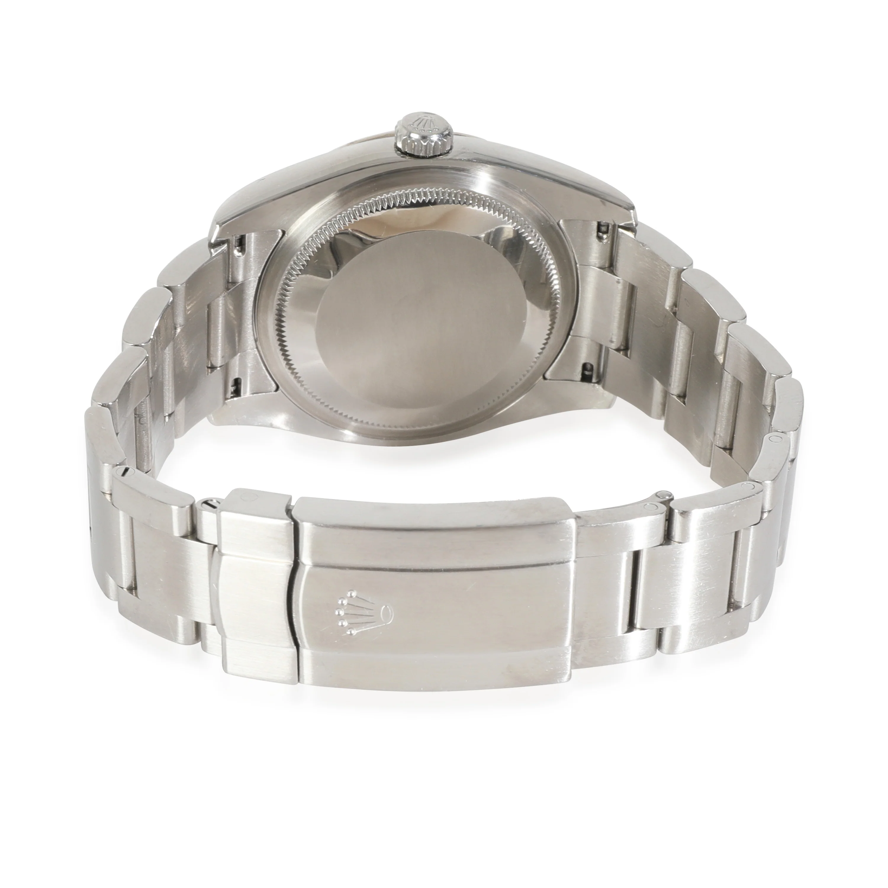 Datejust 116034 Unisex Watch in 18kt Stainless Steel/White Gold - Image 4