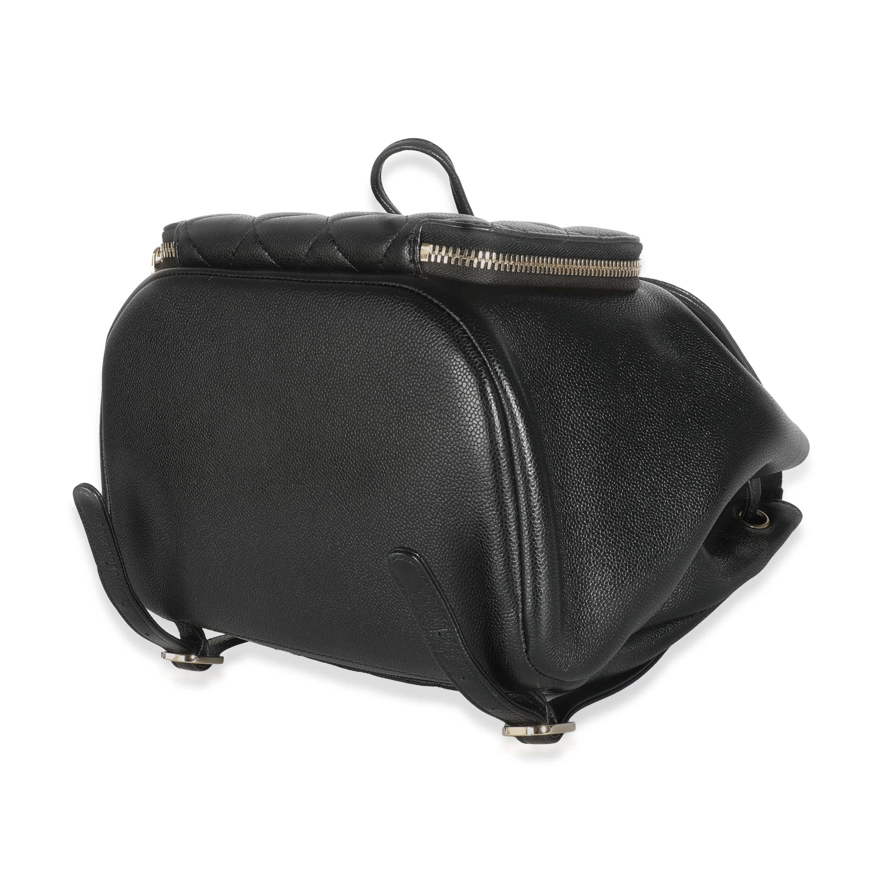 Black Quilted Business Affinity Backpack - Image 7
