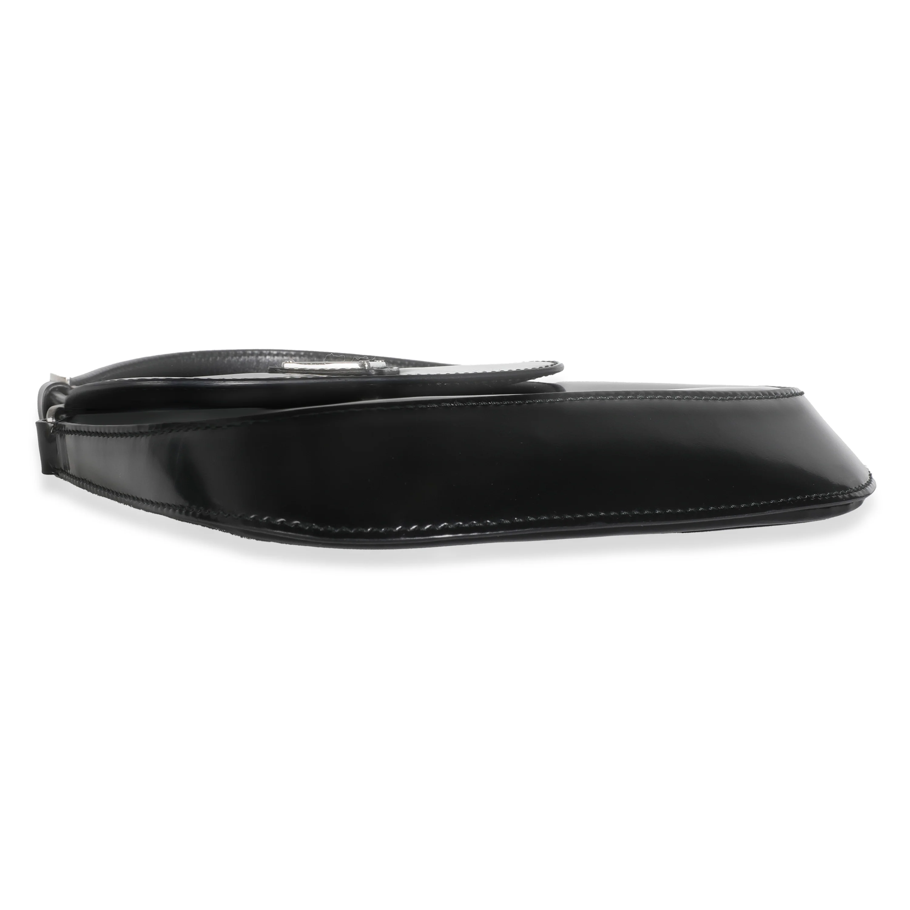 Black Brushed Leather Mini Cleo - Image 6