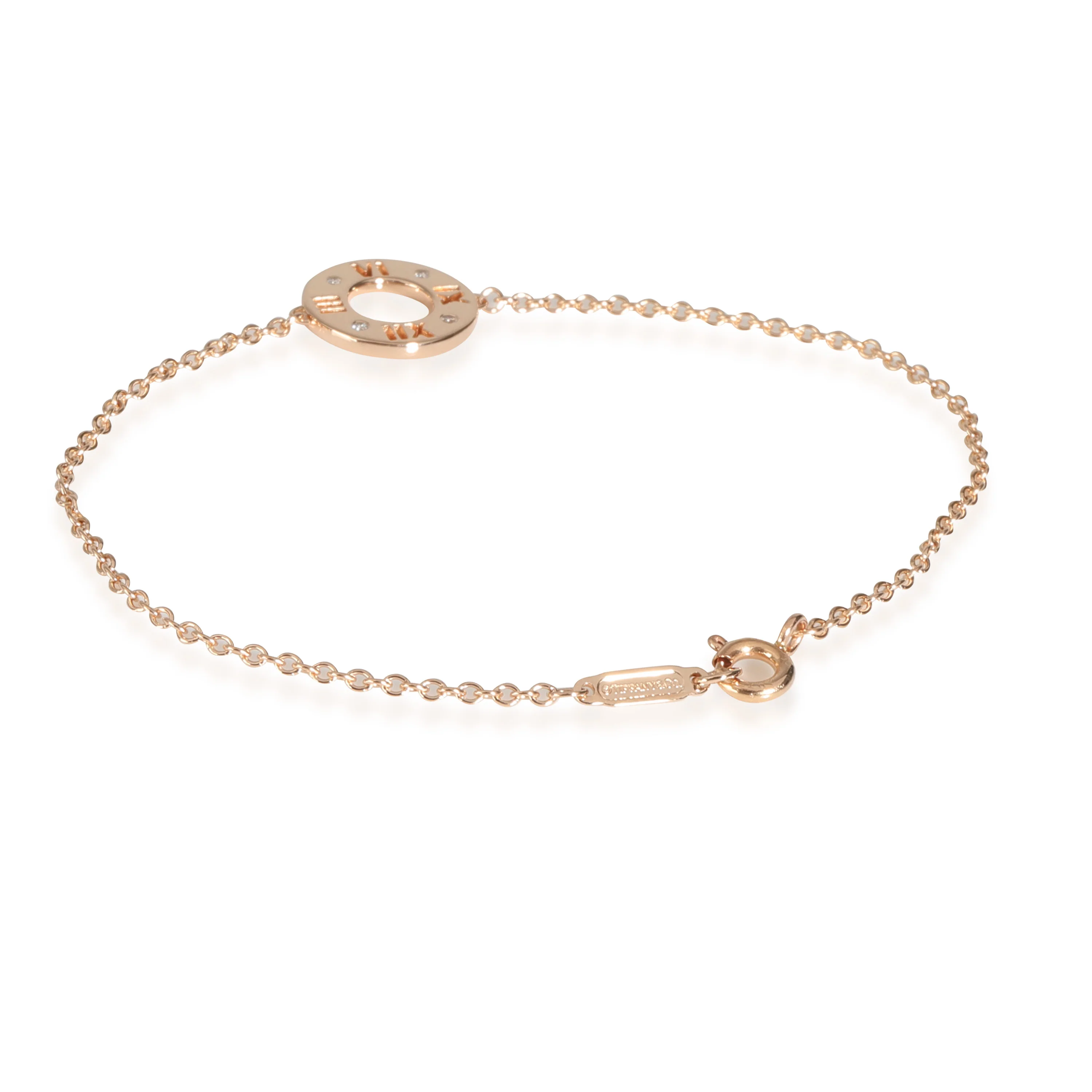 Atlas Bracelet in 18k Rose Gold 0.02 CTW - Image 4