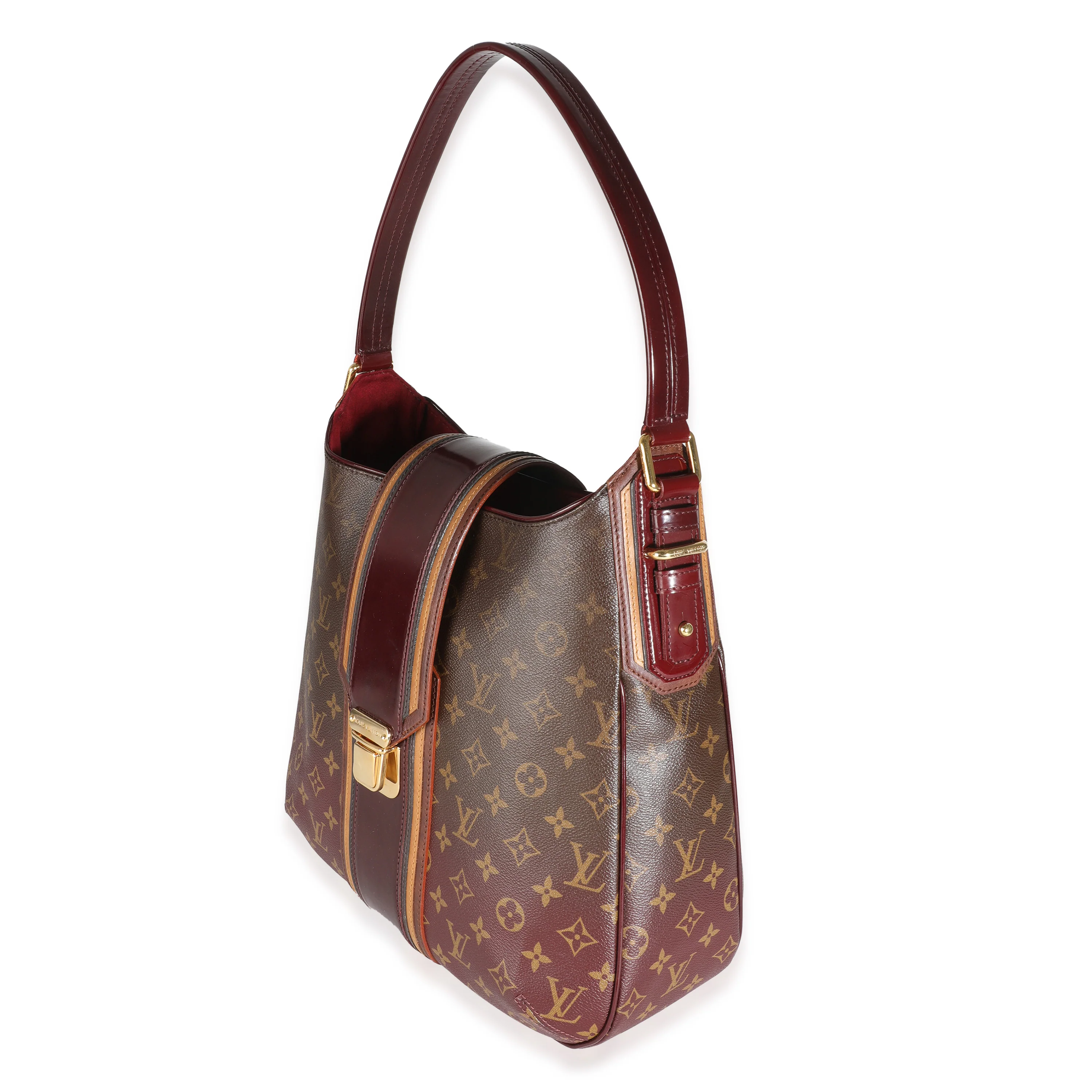 Bordeaux Monogram Mirage Musette Bag - Image 3