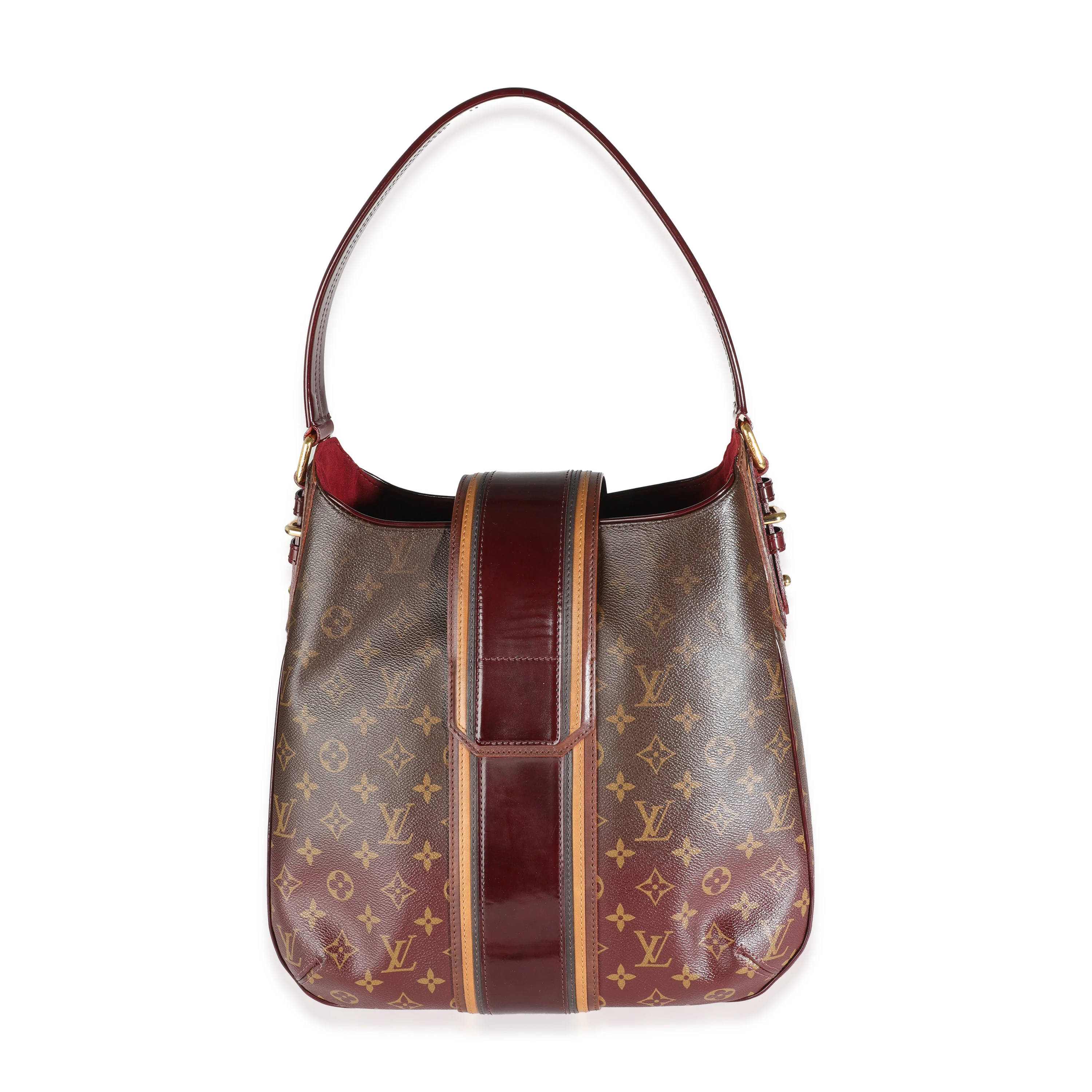 Bordeaux Monogram Mirage Musette Bag - Image 4