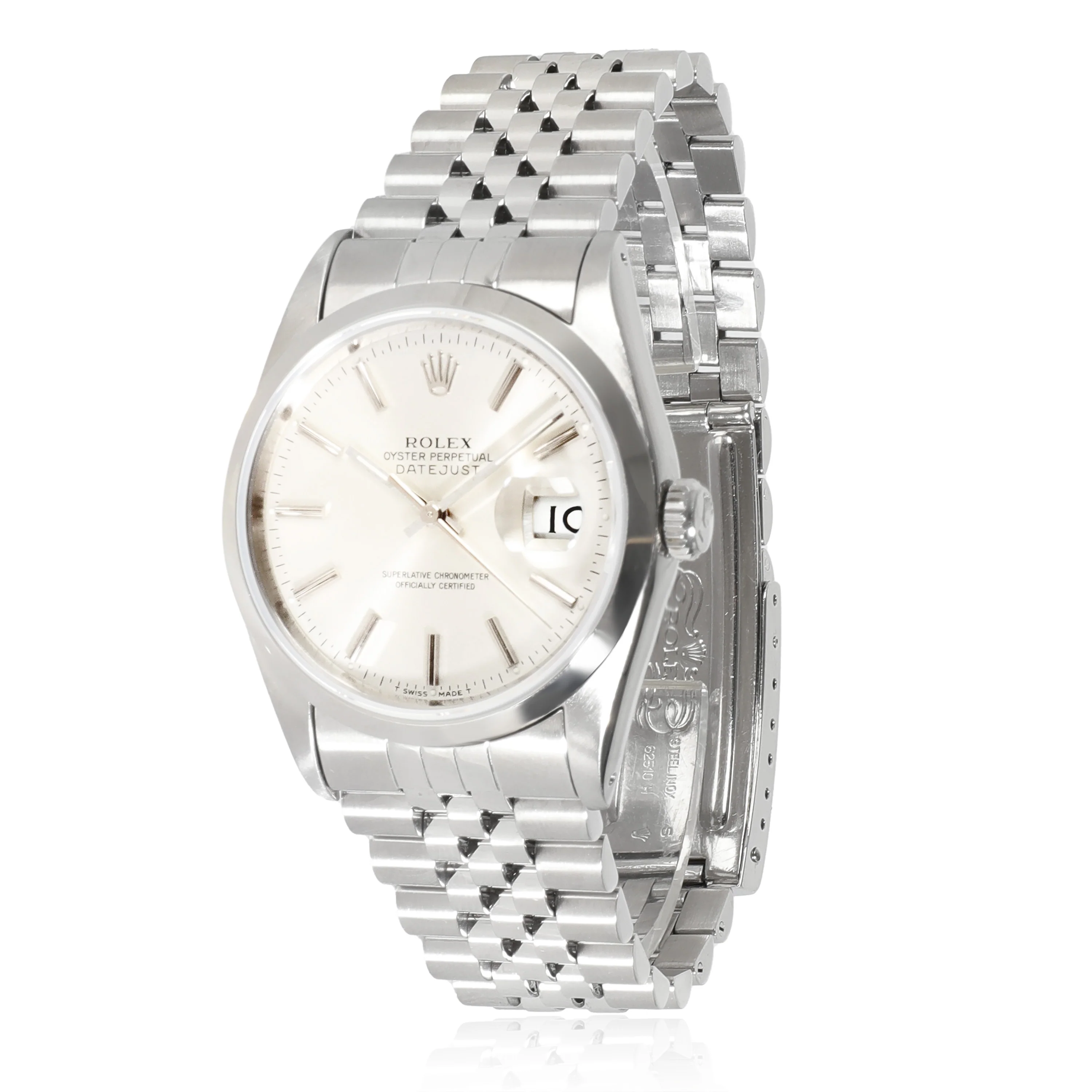 Datejust 16200 Mens Watch in Stainless Steel