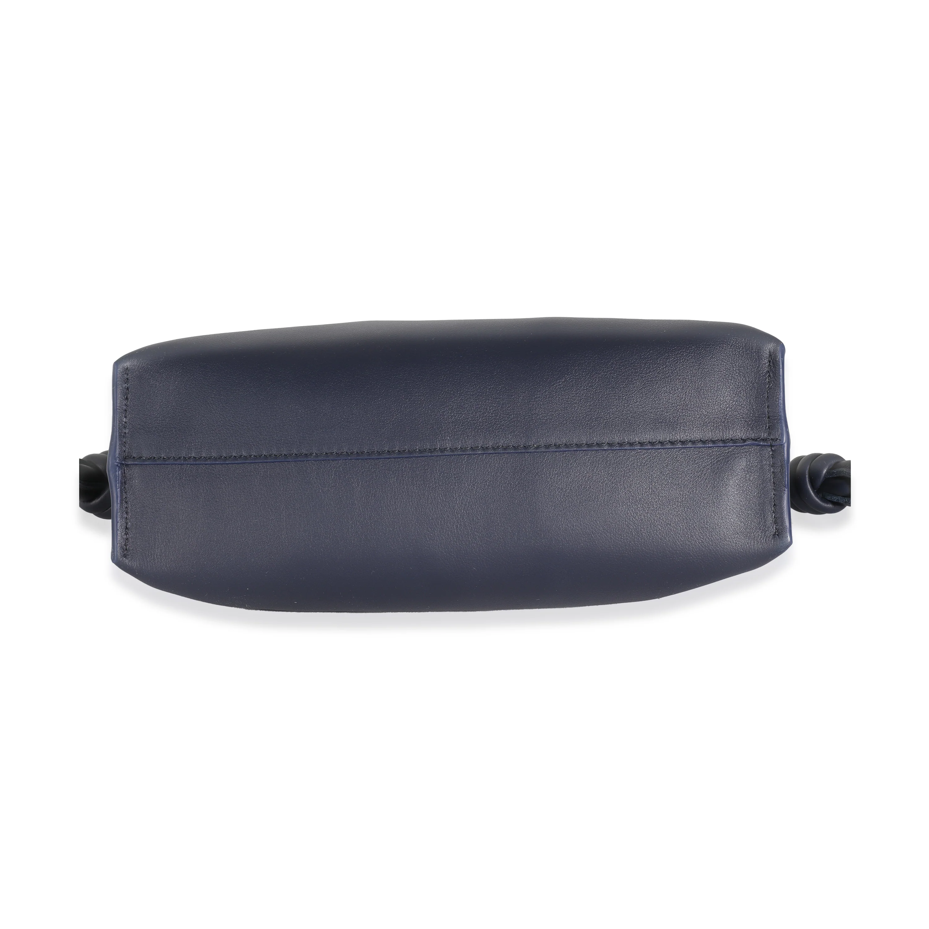 Abyss Blue Nappa Calfskin Mini Flamenco Clutch - Image 4