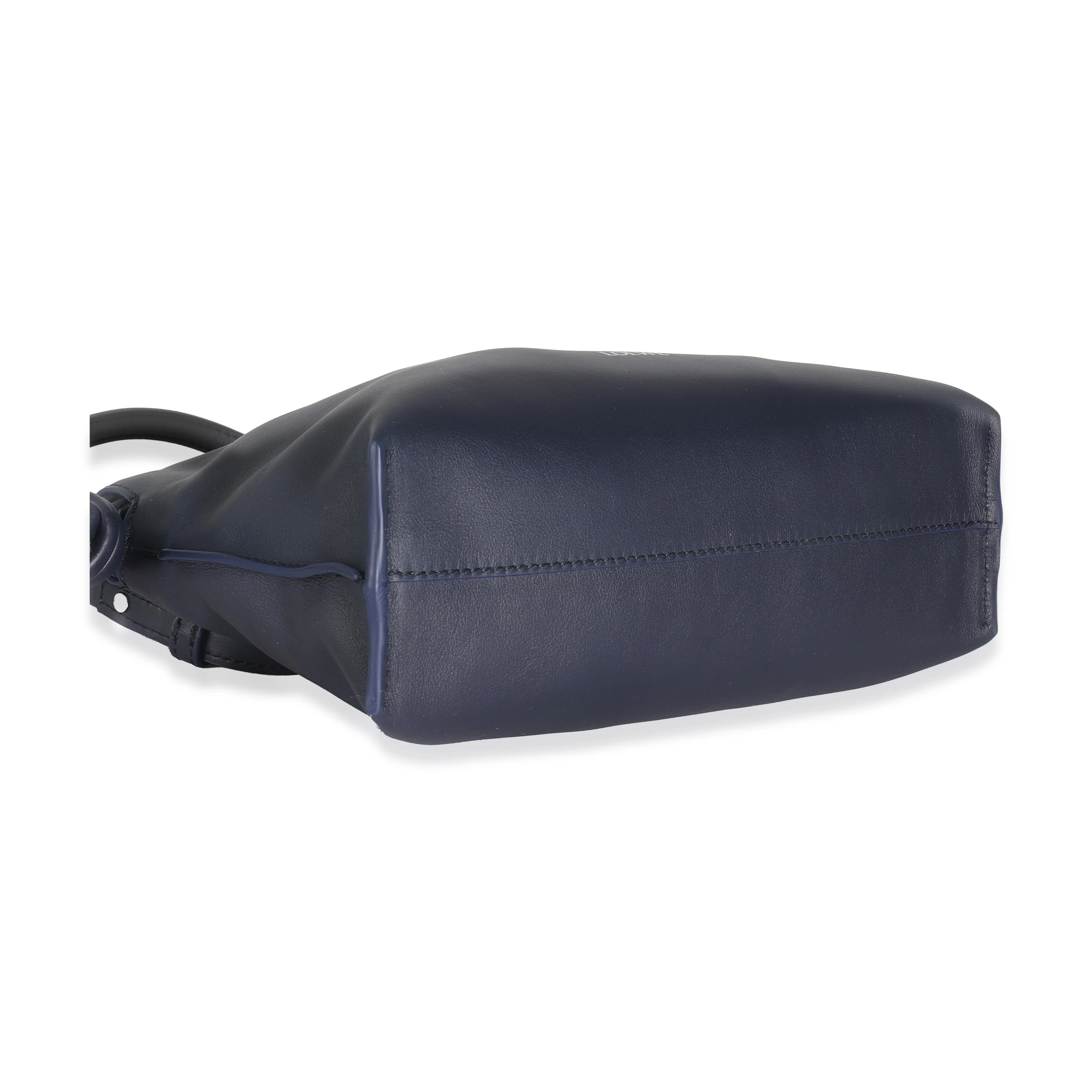 Abyss Blue Nappa Calfskin Mini Flamenco Clutch - Image 7