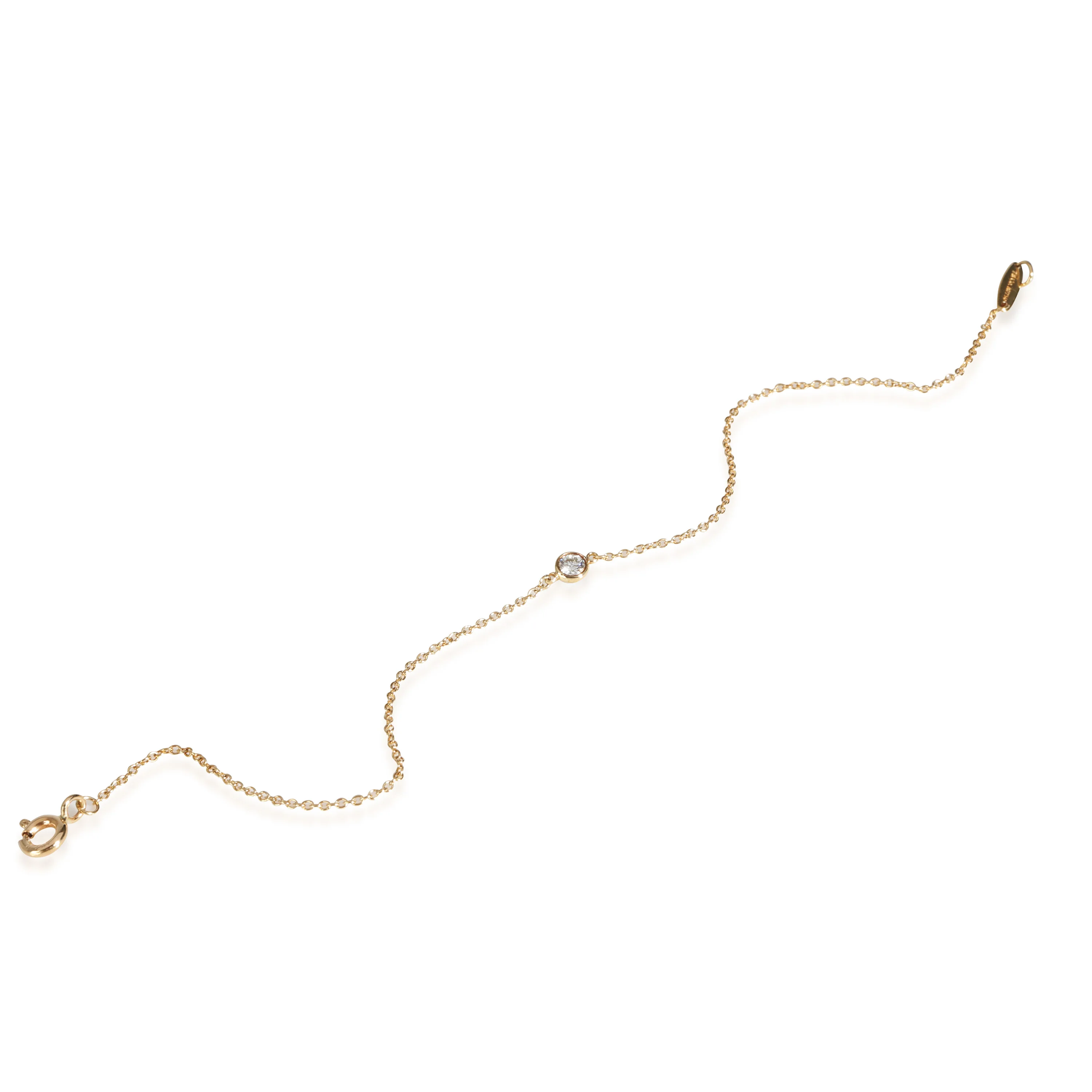 Elsa Peretti Bracelet in 18k Yellow Gold 0.08 CTW - Image 3