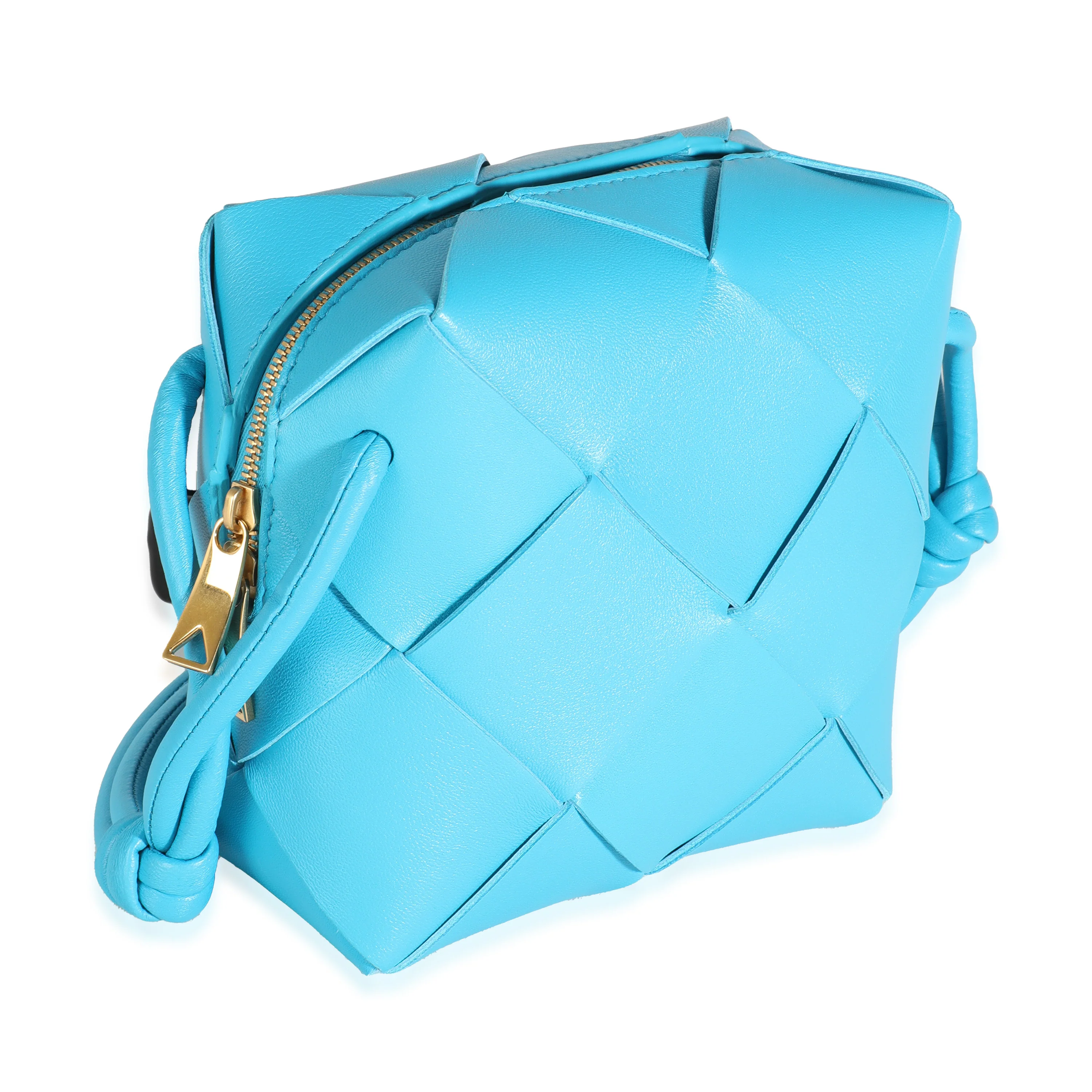 Pool Nappa Intrecciato Mini Cassette Camera Bag - Image 3