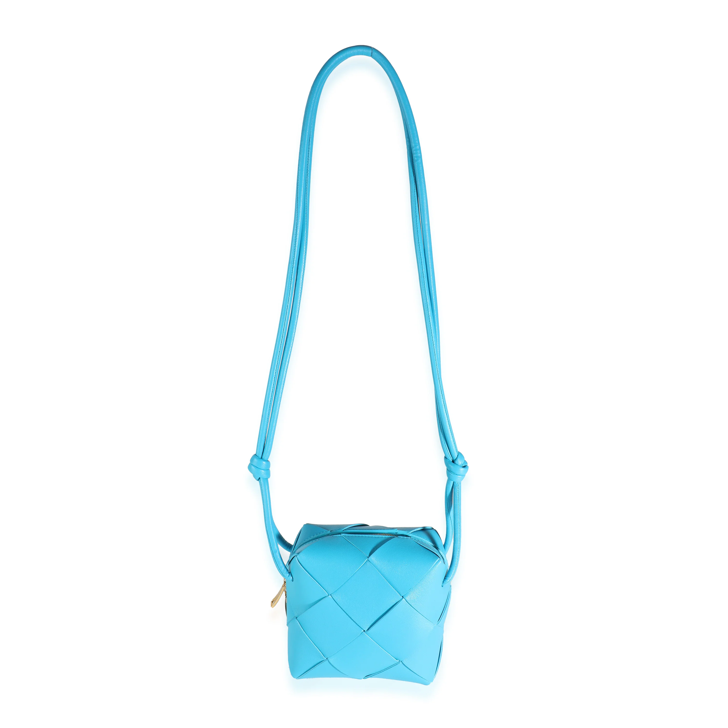 Pool Nappa Intrecciato Mini Cassette Camera Bag - Image 8