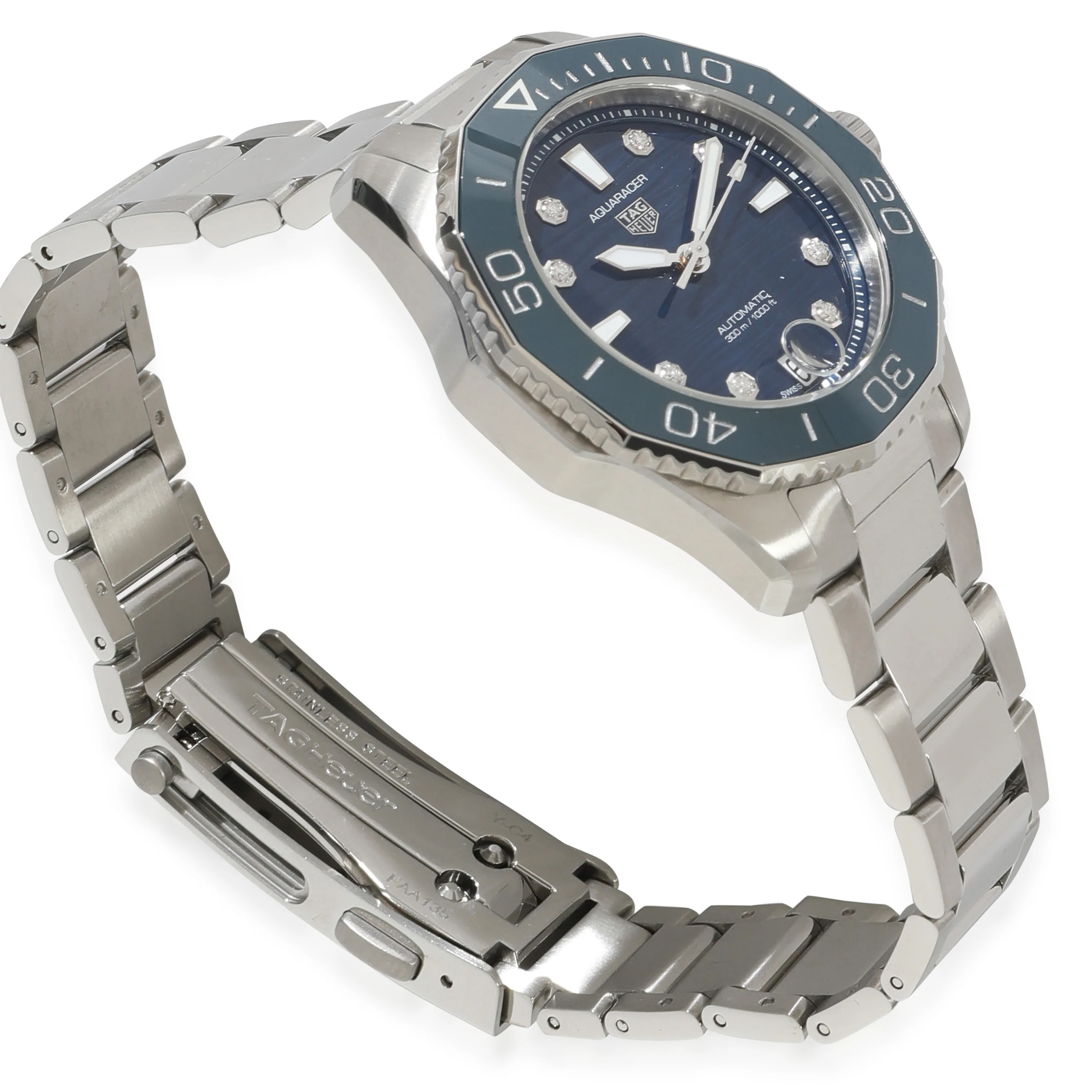 Aquaracer WBP231B.BA0618 Unisex Watch in  Stainless Steel 0.08 CTW - Image 2