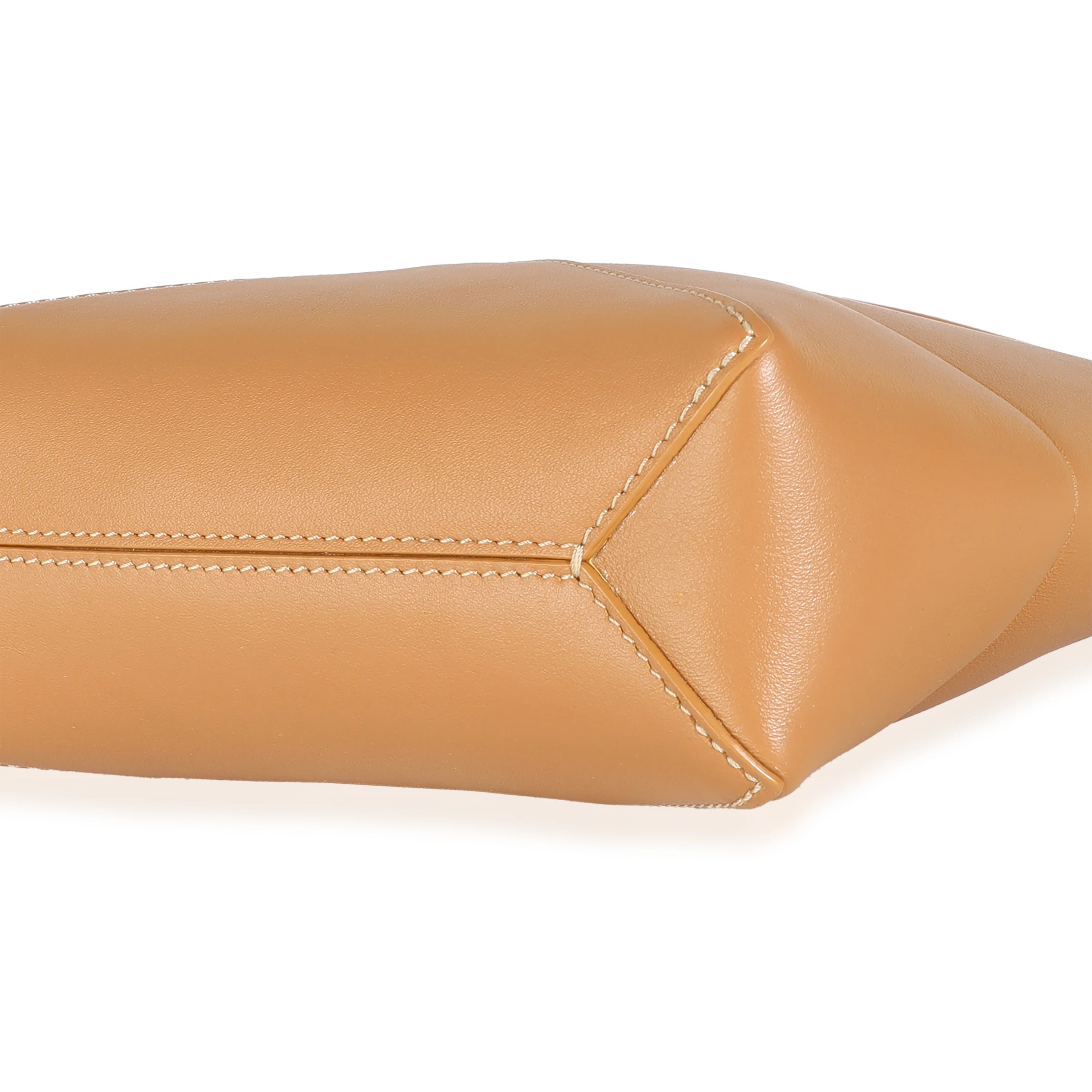Warm Dessert Calfskin Puzzle Fold Pouch - Image 7