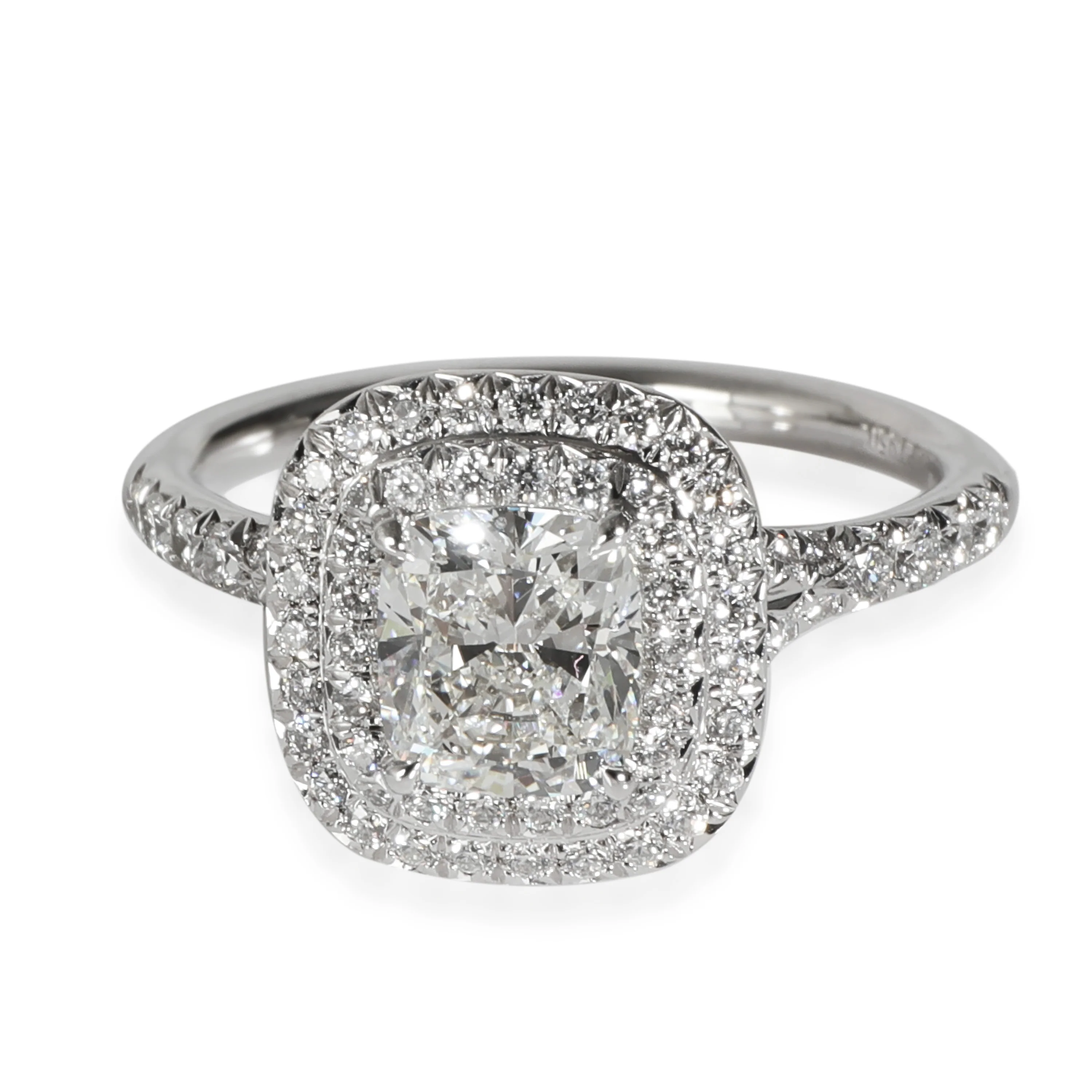 Soleste Engagement Ring in Platinum G VS1 1.37 CTW