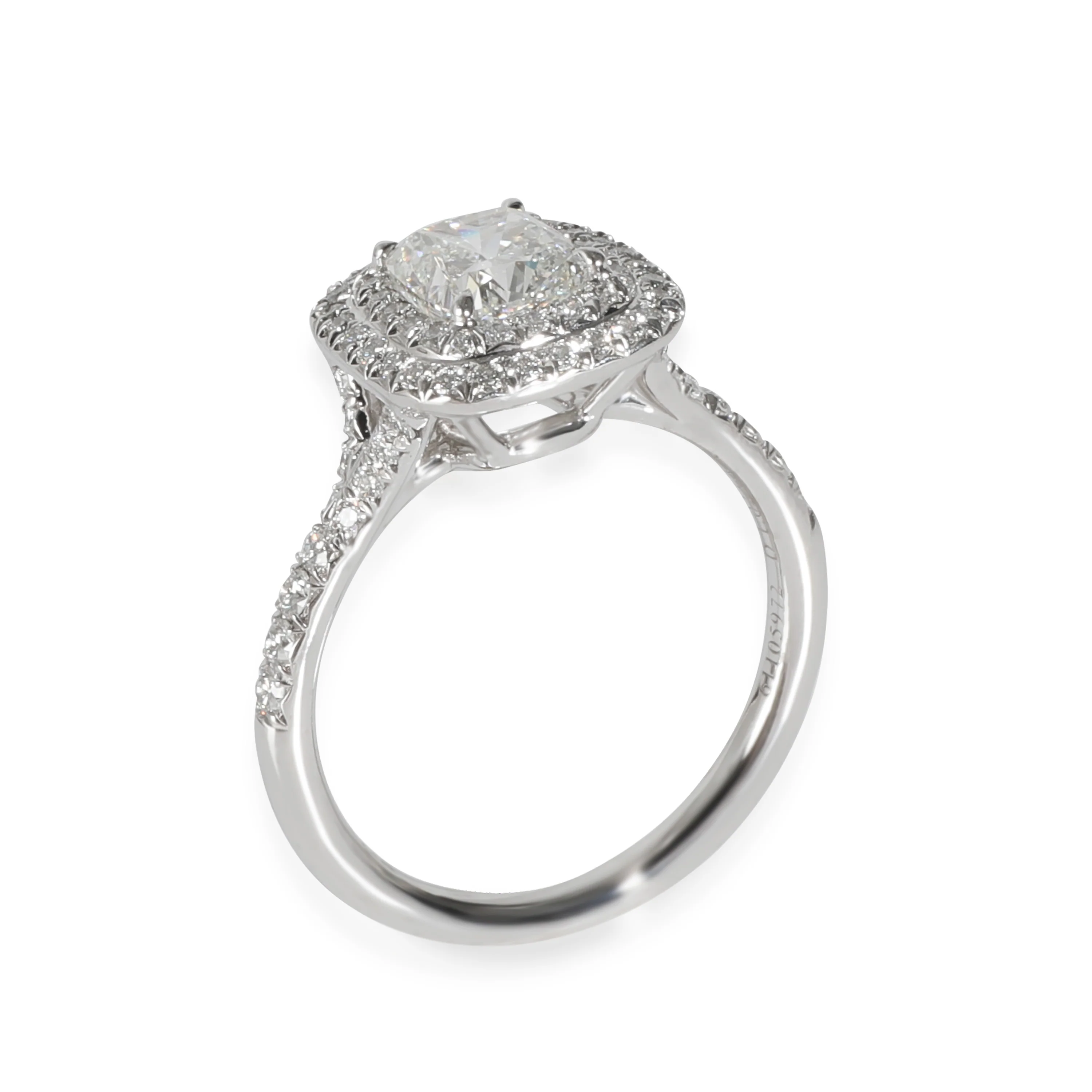 Soleste Engagement Ring in Platinum G VS1 1.37 CTW - Image 3