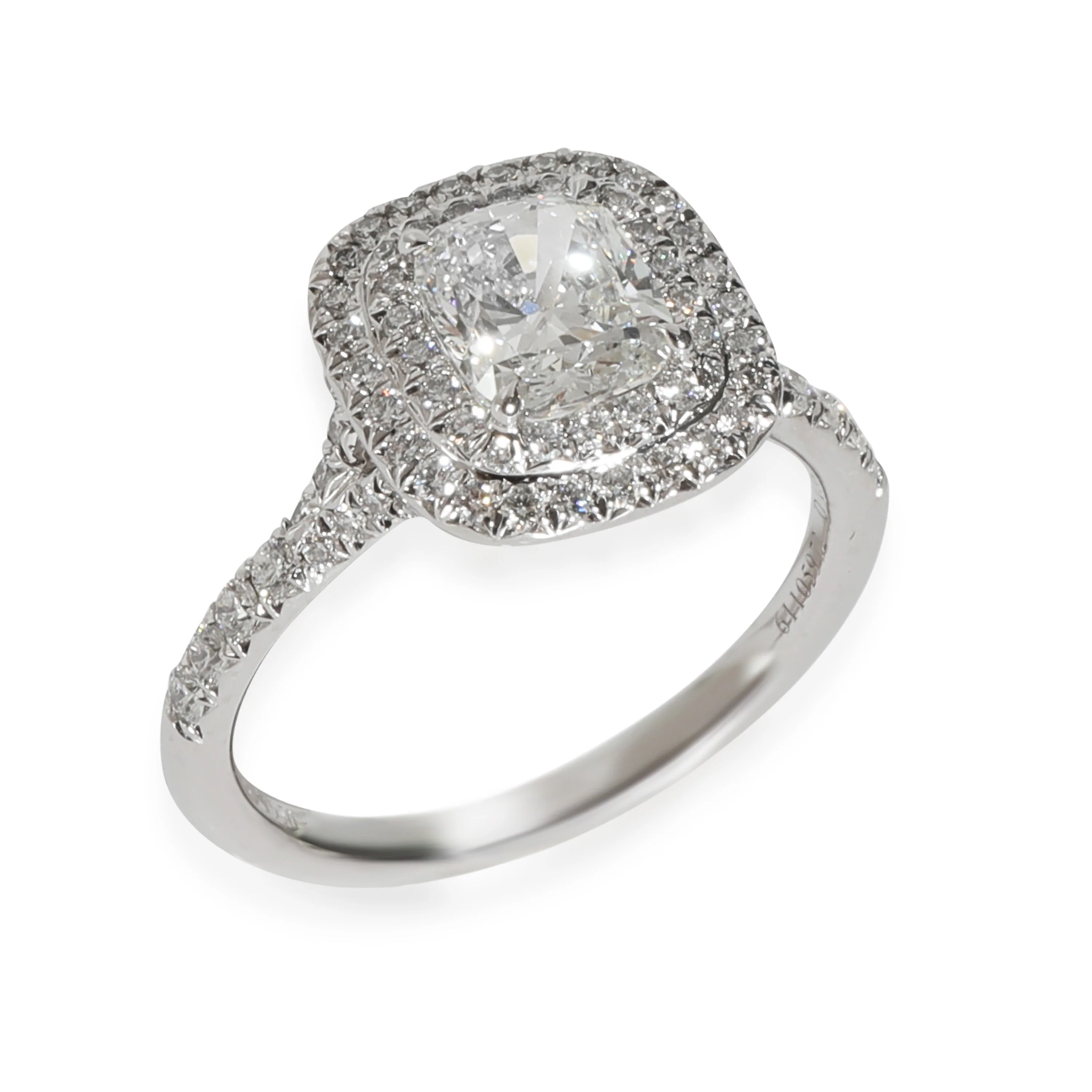 Soleste Engagement Ring in Platinum G VS1 1.37 CTW - Image 4