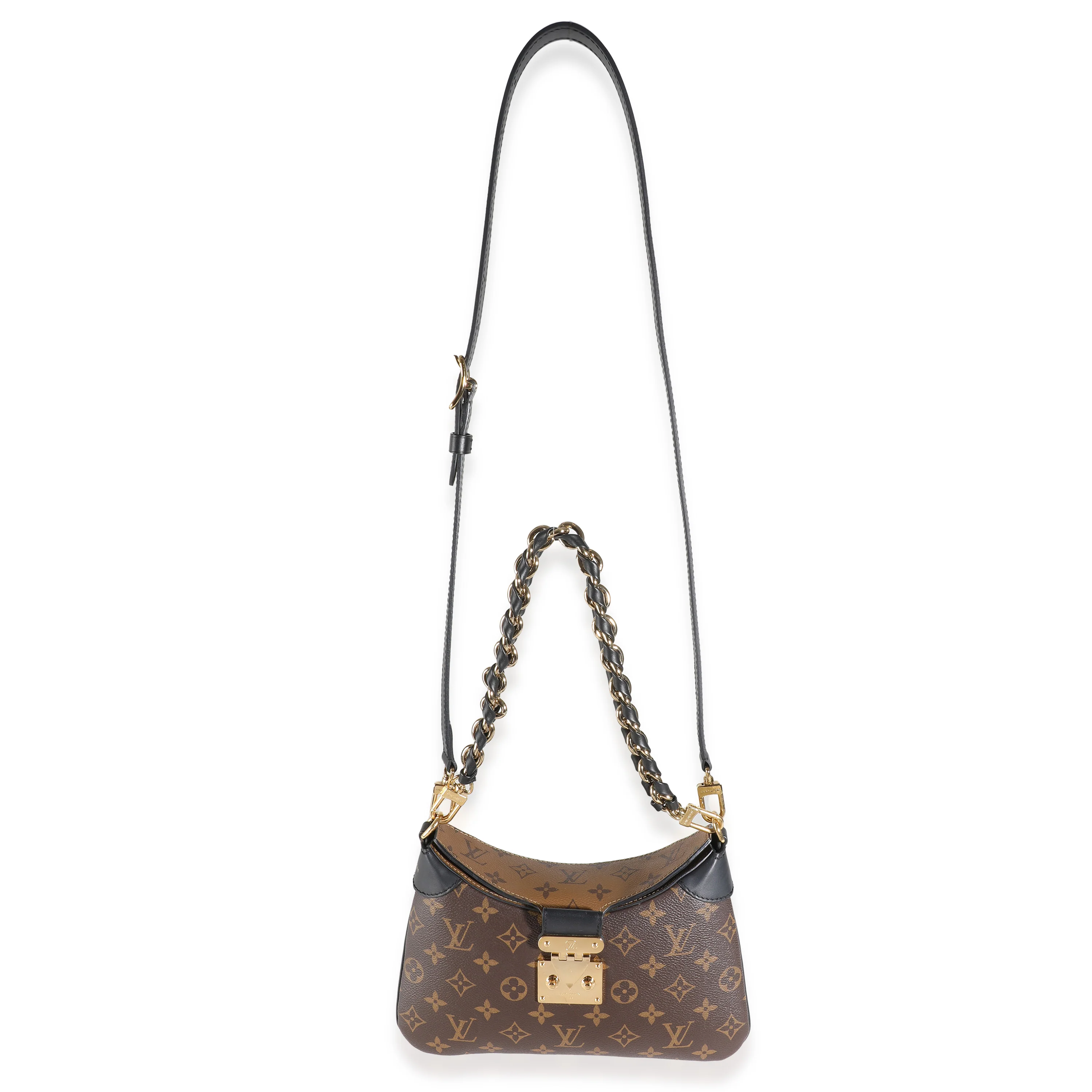 Black Monogram Reverse Canvas Twinny - Image 5