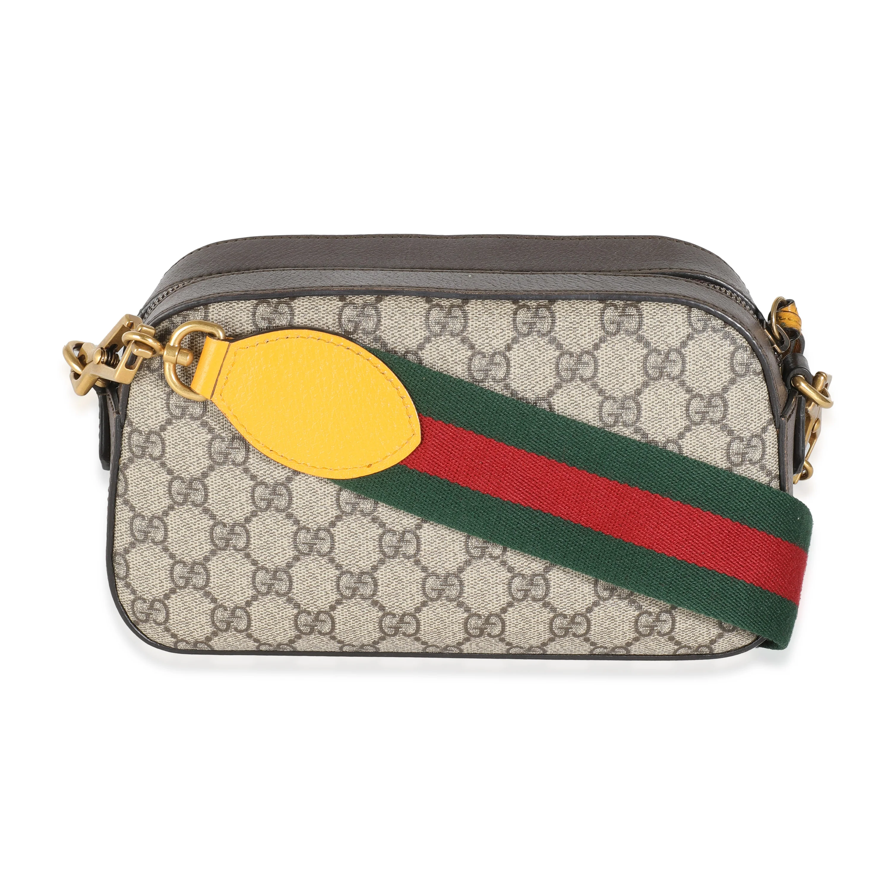 Beige GG Supreme Web Neo Vintage Messenger - Image 4