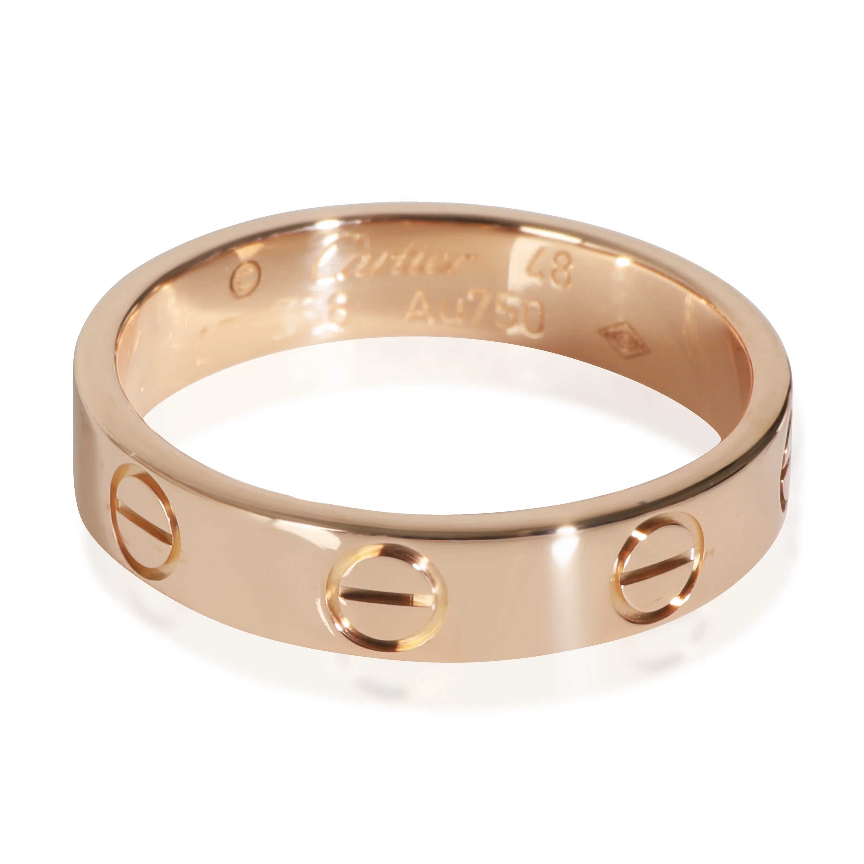 Rose Gold Small Model Love Ring