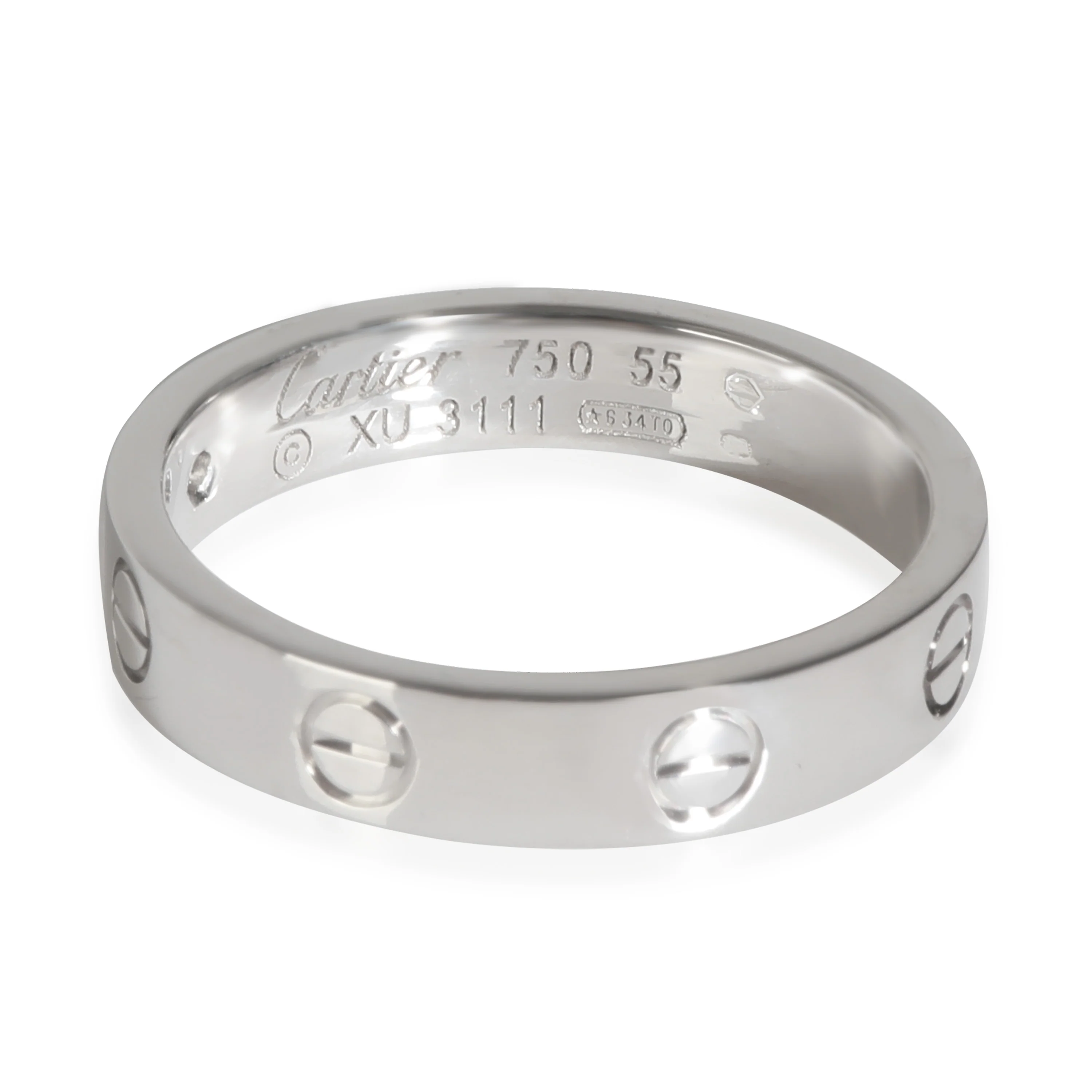 Love Wedding Band, Diamond (White Gold) - Image 3