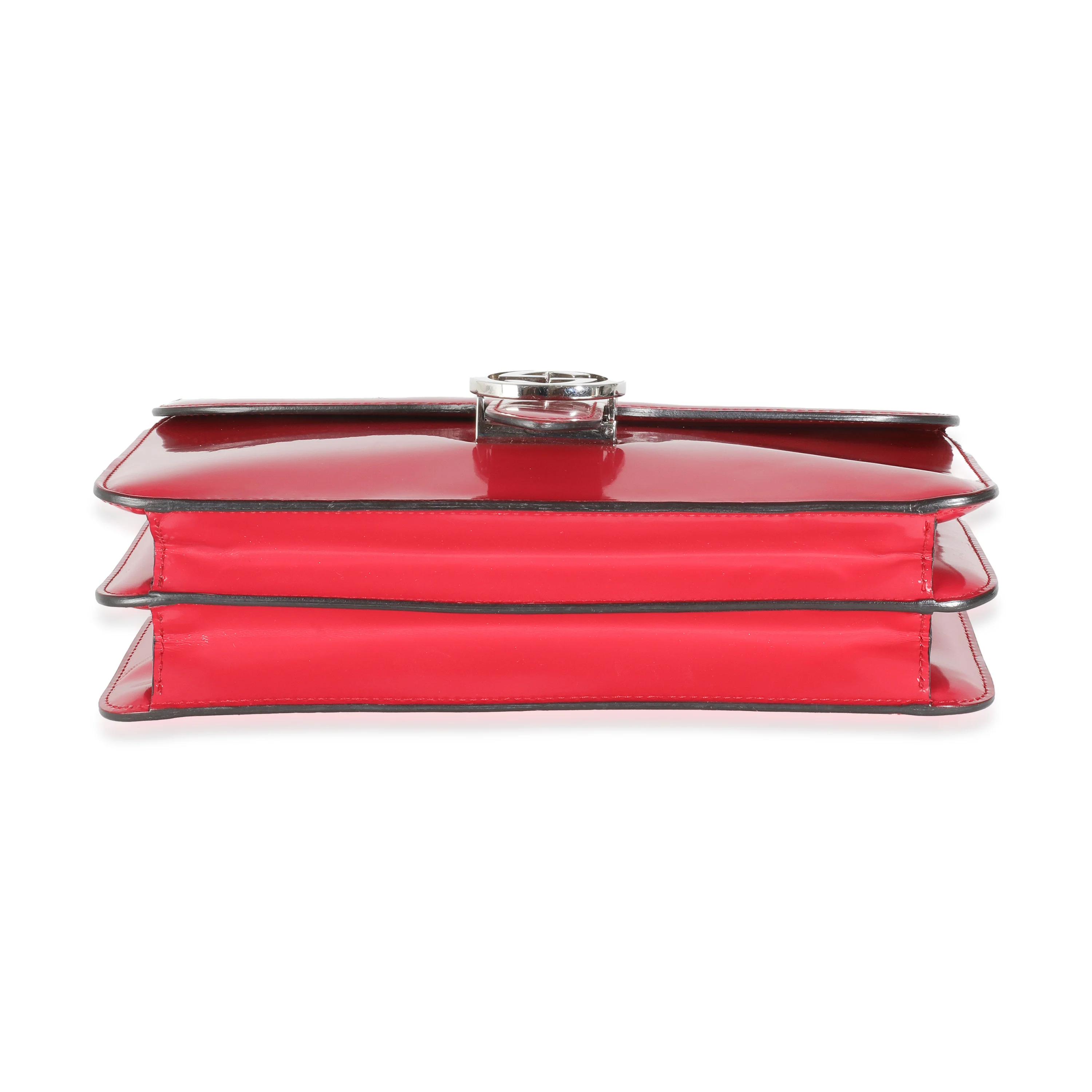Pink Lux Calfskin Medium Interlocking G Shoulder Bag - Image 5