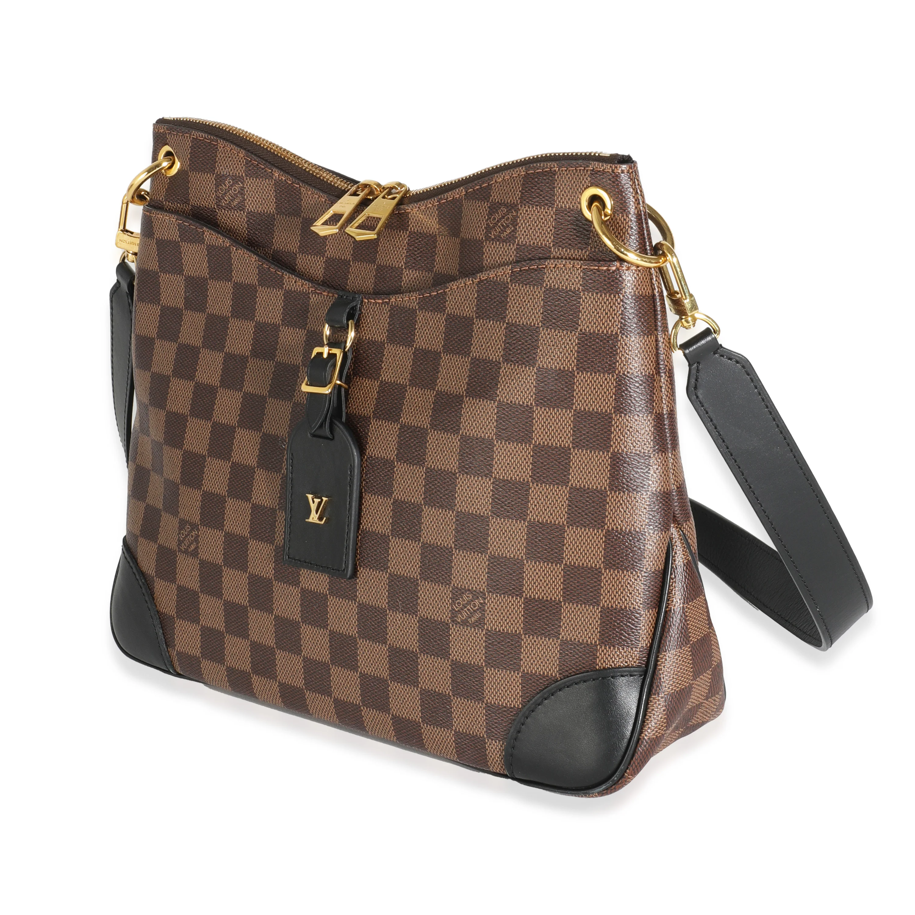 Black Damier Ebene Canvas Odeon MM - Image 2
