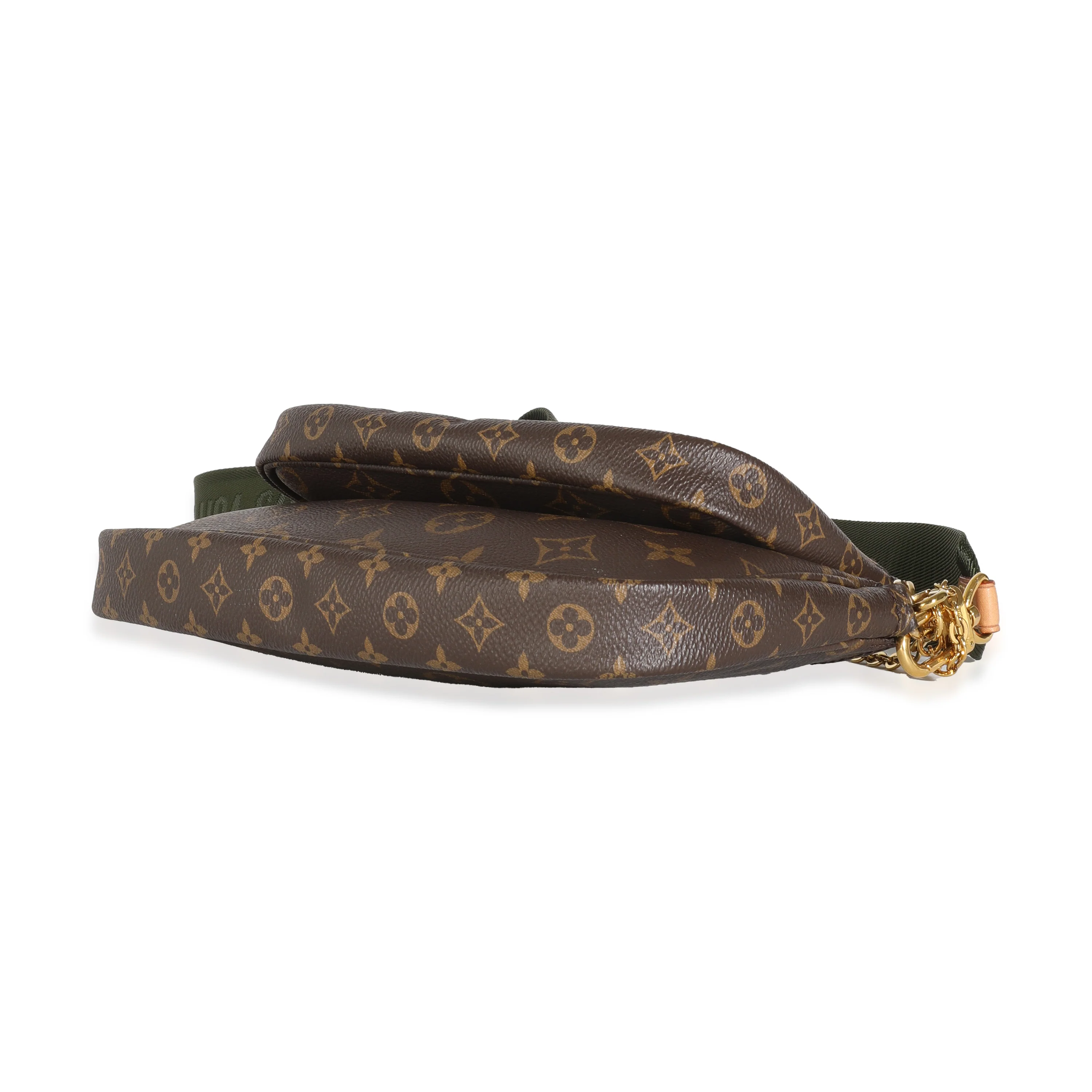 Khaki Monogram Canvas Multi Pochette Accessoires - Image 7